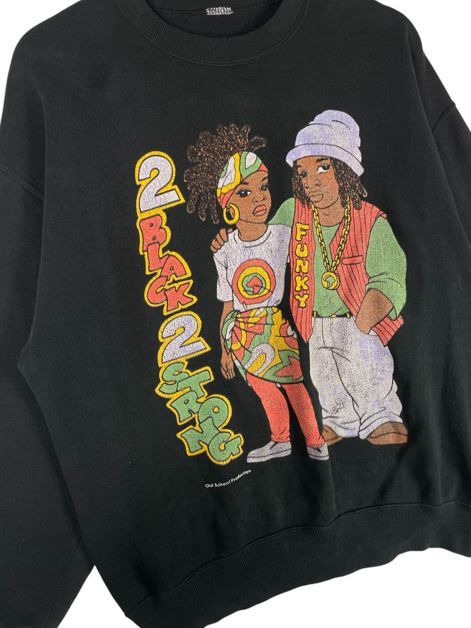 2 Black 2 Strong Crewneck