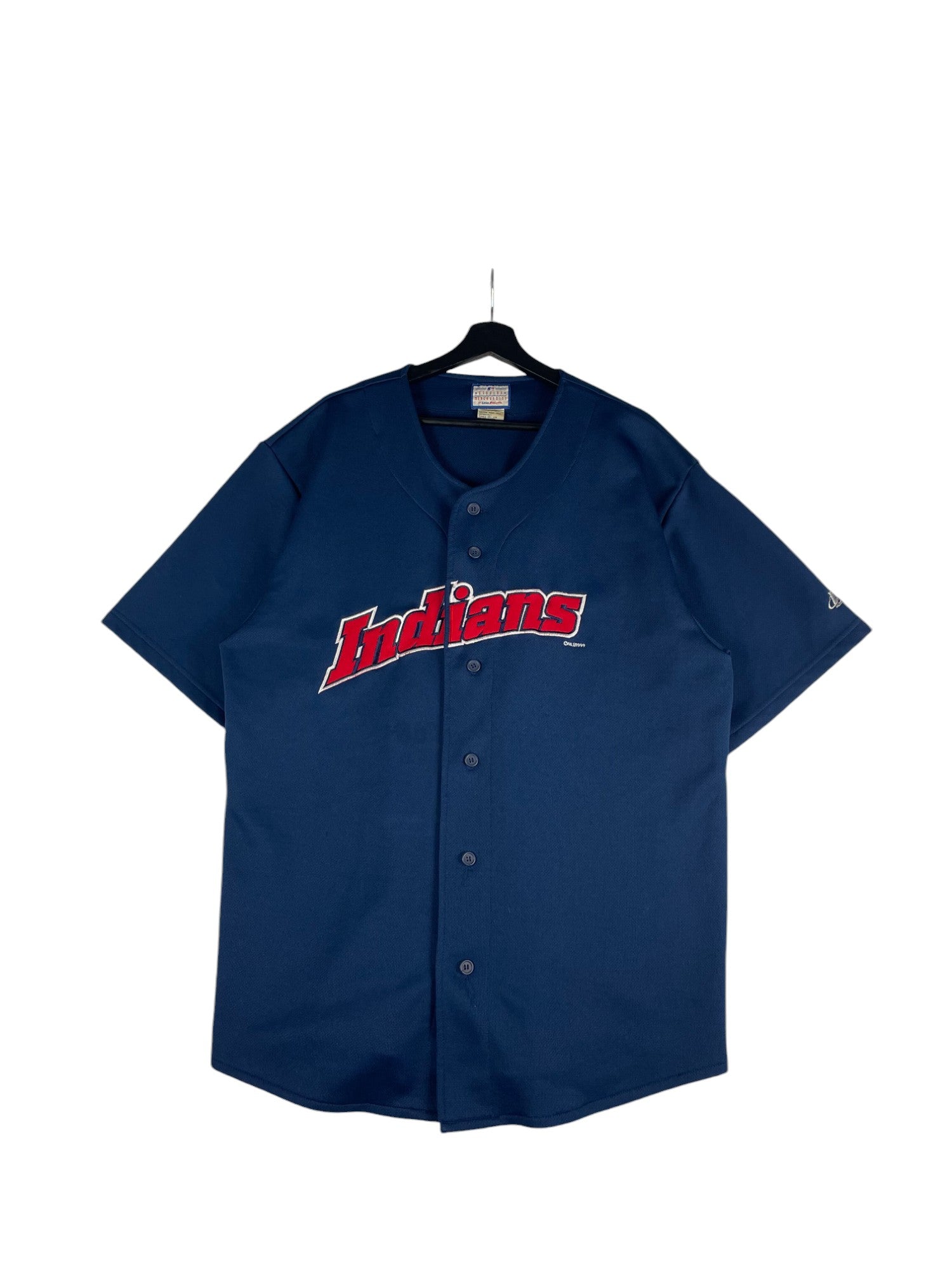1990s Logo Athletic Cleveland Indians Jersey
