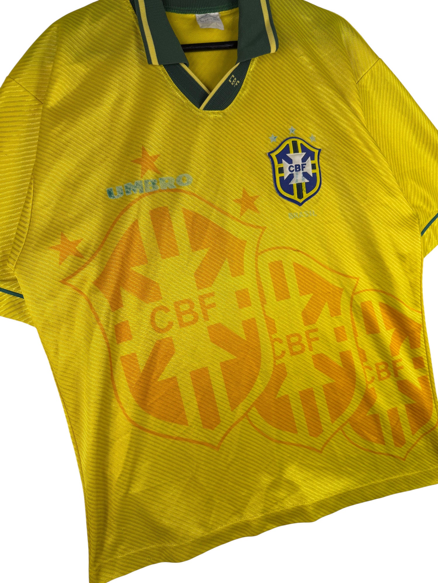 1990s Umbro Brazil Soccer Jersey