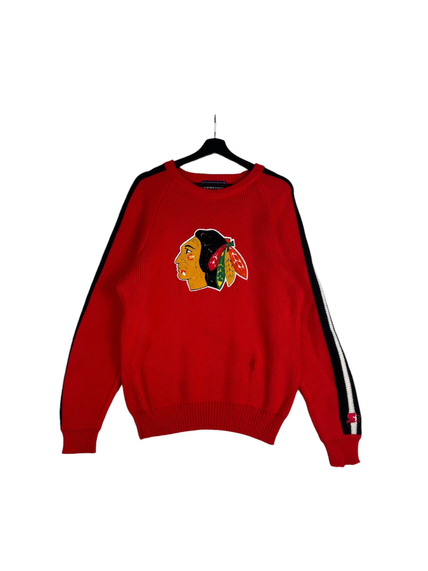 1990s Starter Blackhawks Sweater