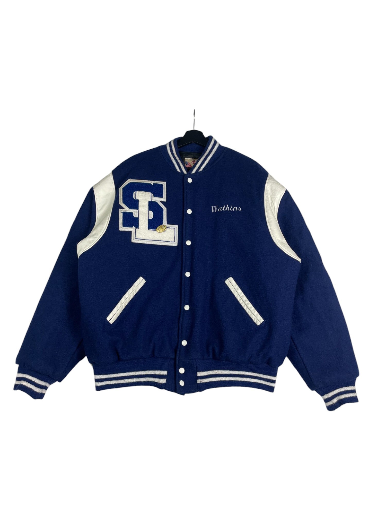 Vintage Spartans Varsity Jacket