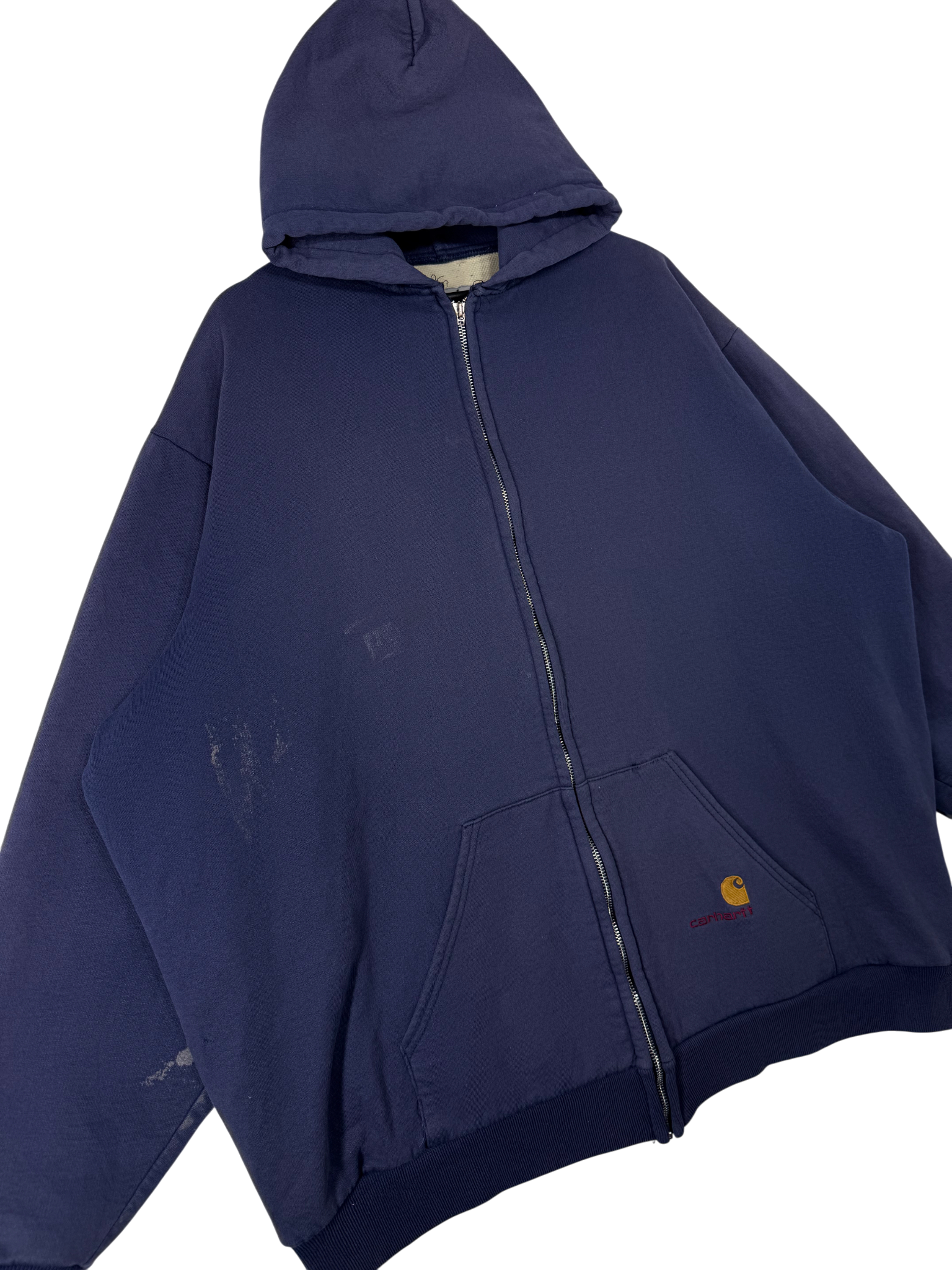 Distressed Carhartt Insulated Zip-Up