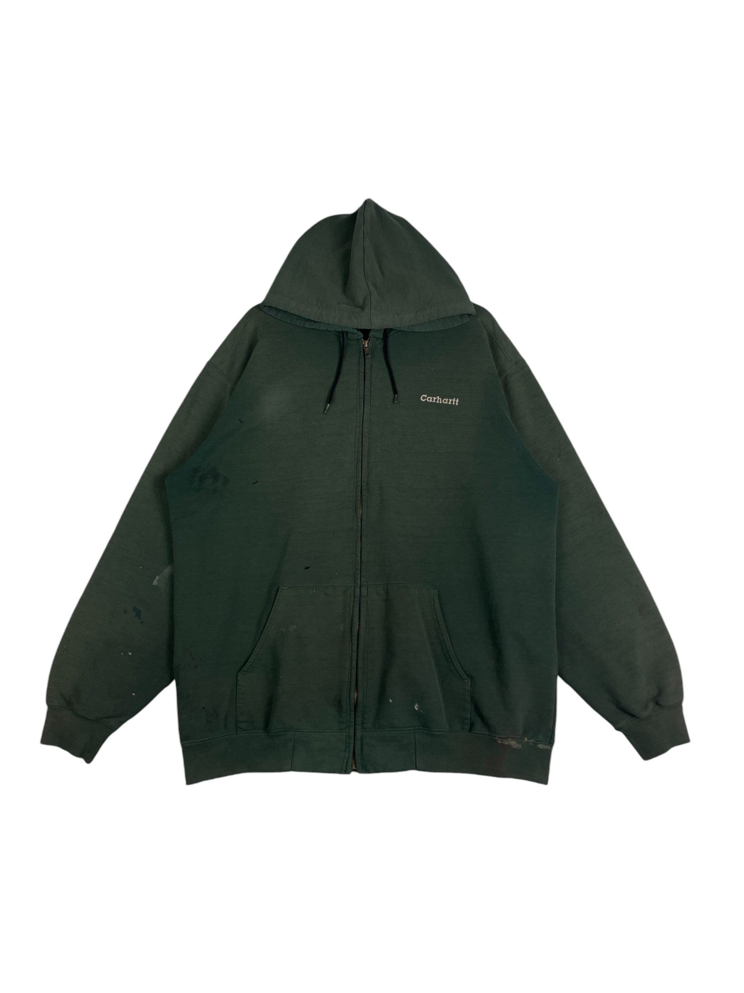 1990s Carhartt Workwear Zip Up Hoodie