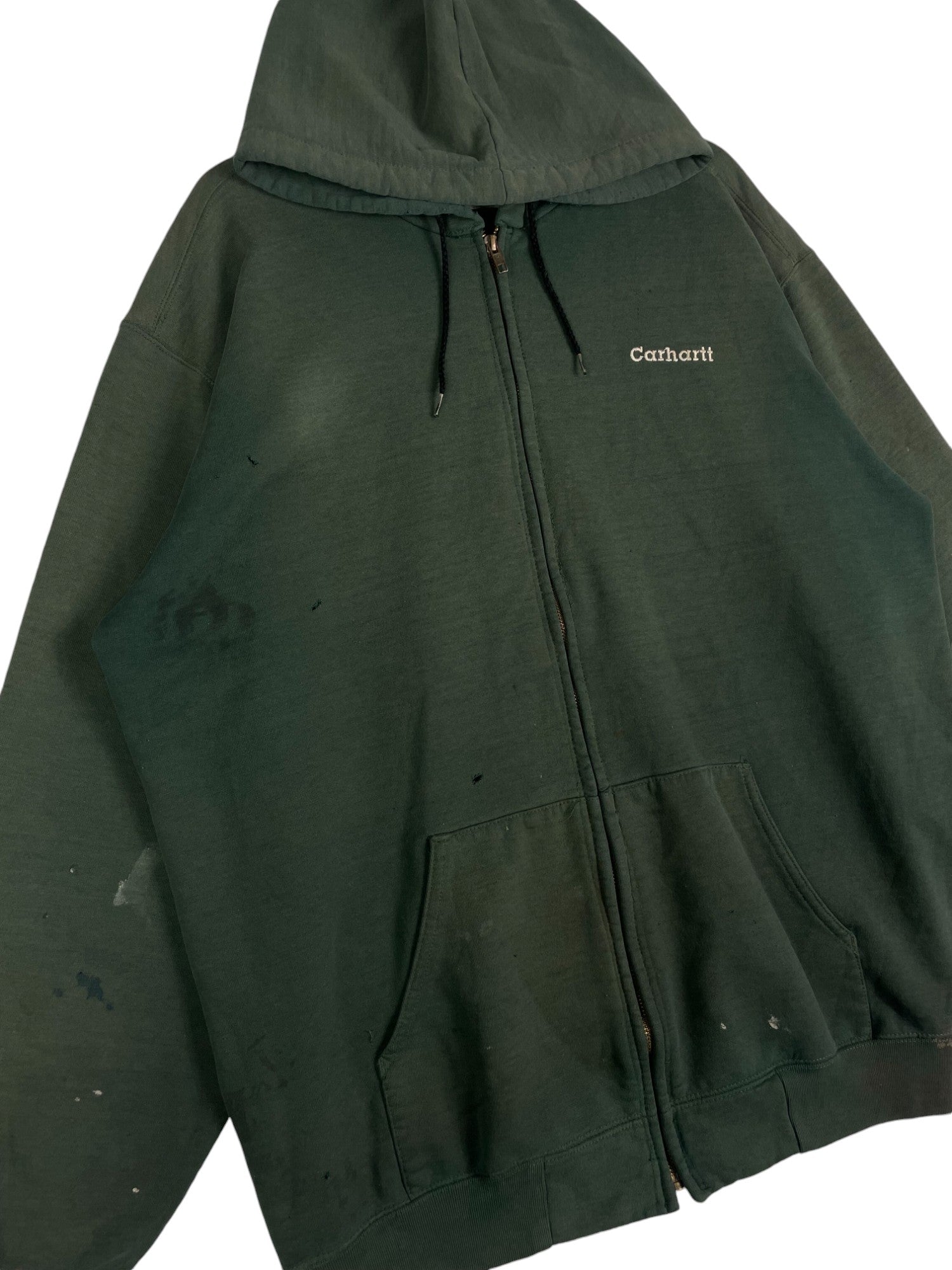 1990s Carhartt Workwear Zip Up Hoodie