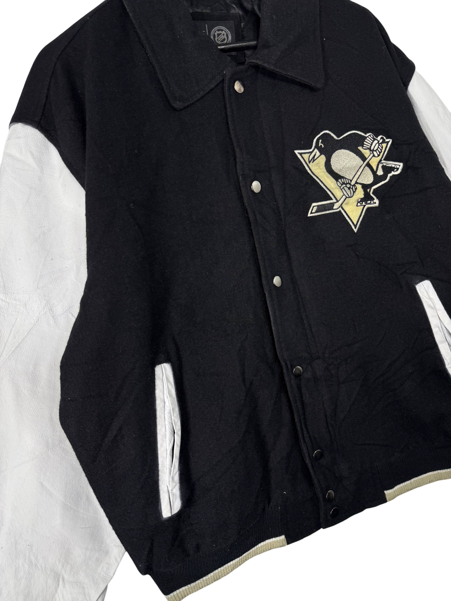 2000s G-III Pittsburgh Penguins Varsity Jacket