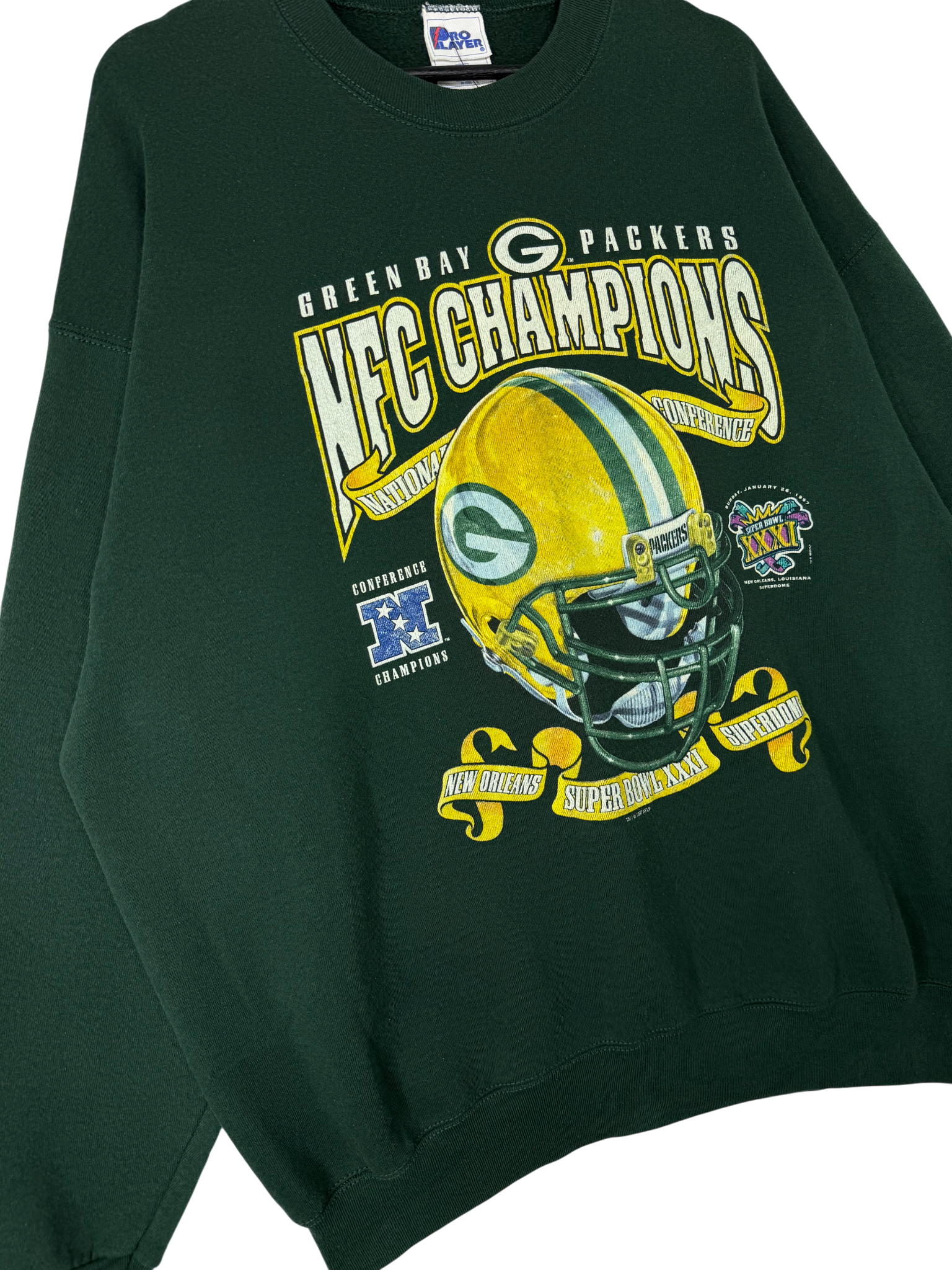 1990s Pro Player Green Bay Packers Sweatshirt