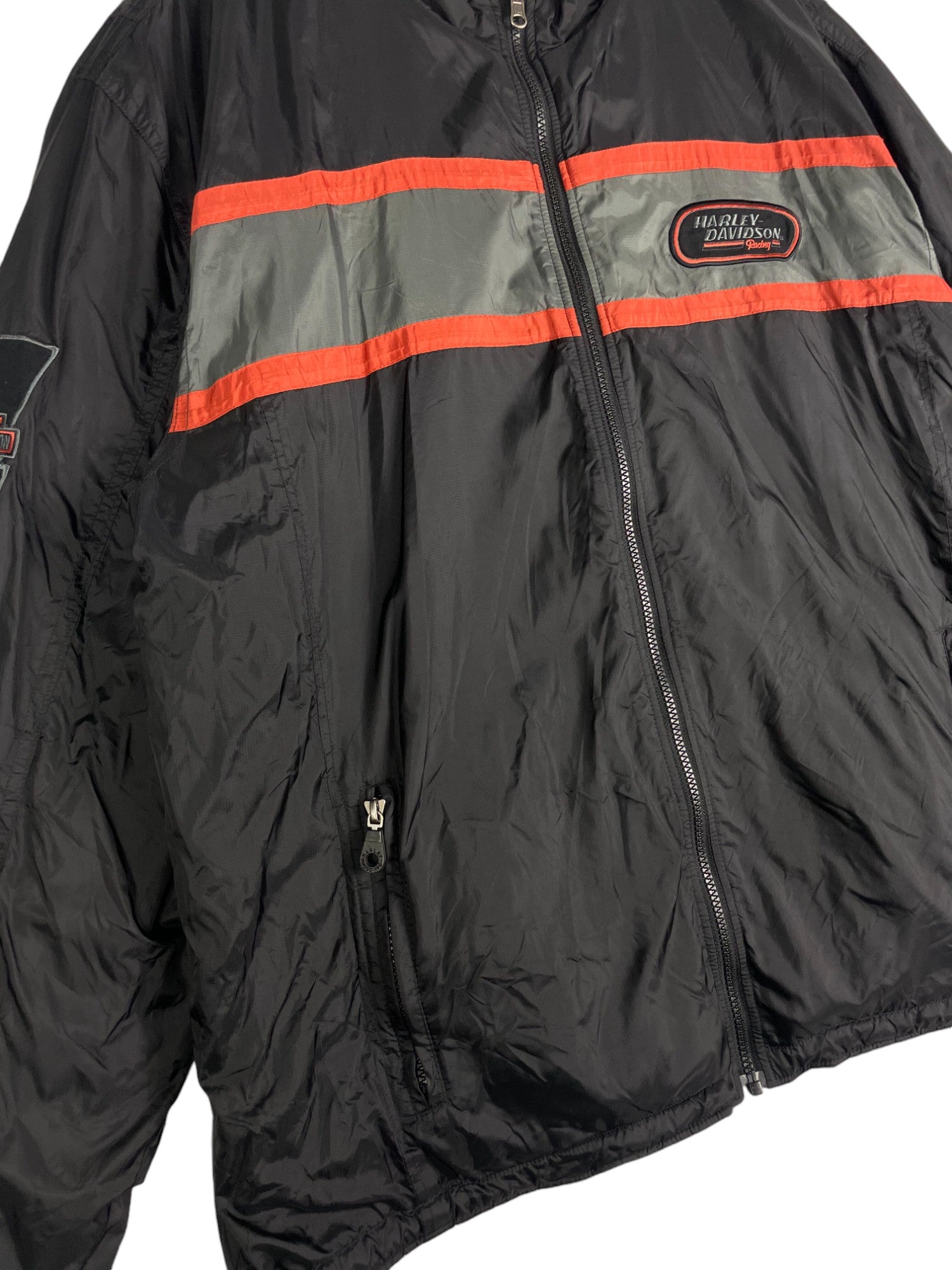 2000s Harley-Davidson Reversible Windbreaker Jacket