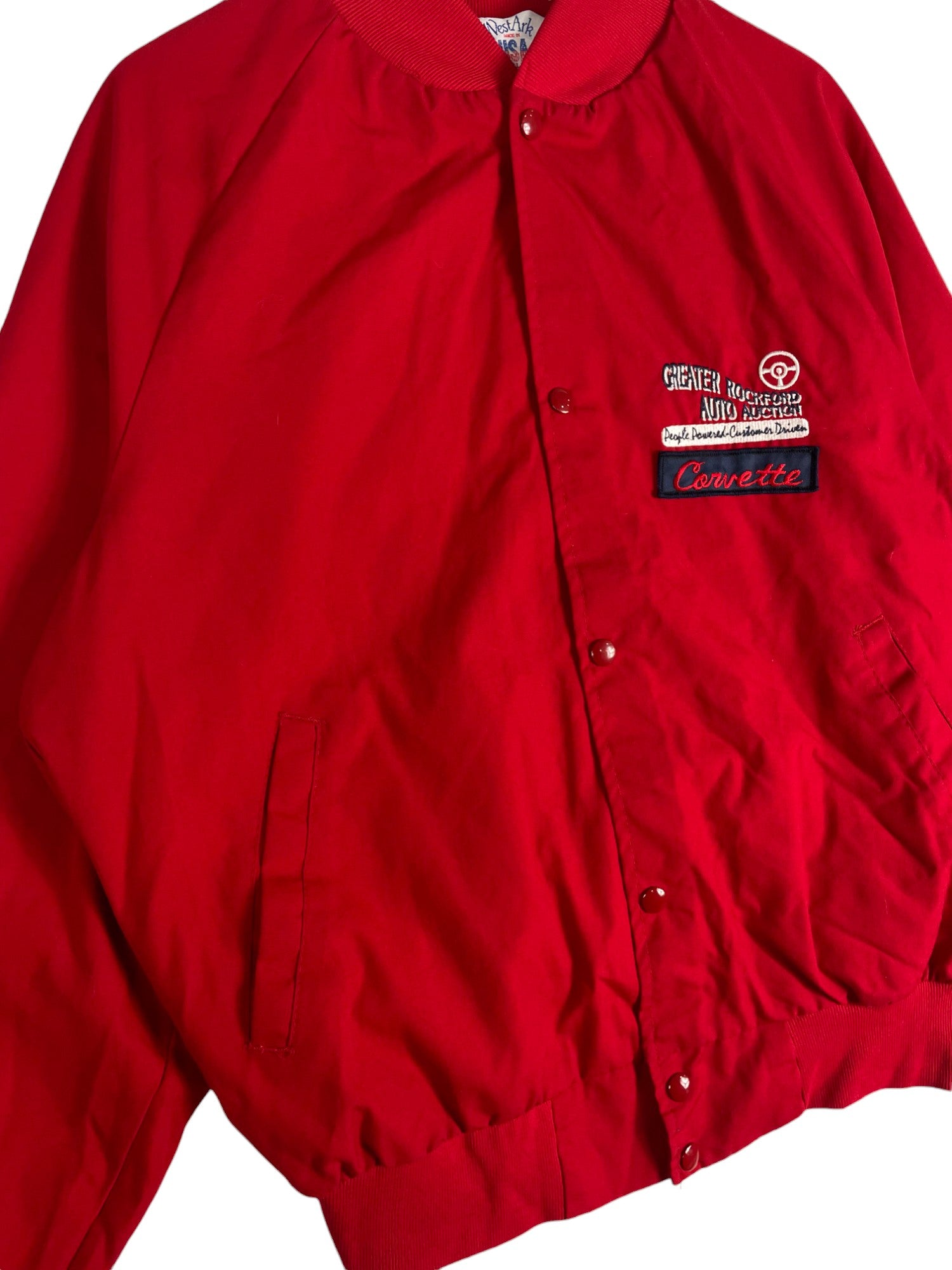 1980s WestArk Corvette Bomber Jacket