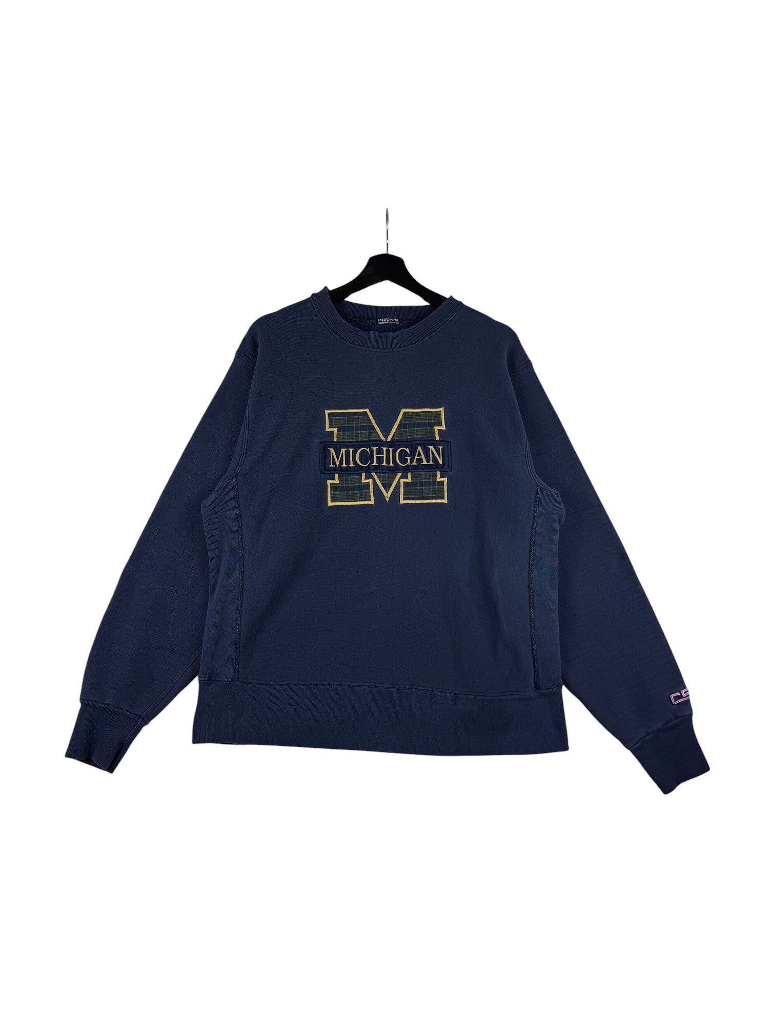Michigan Reverse Weave Crewneck