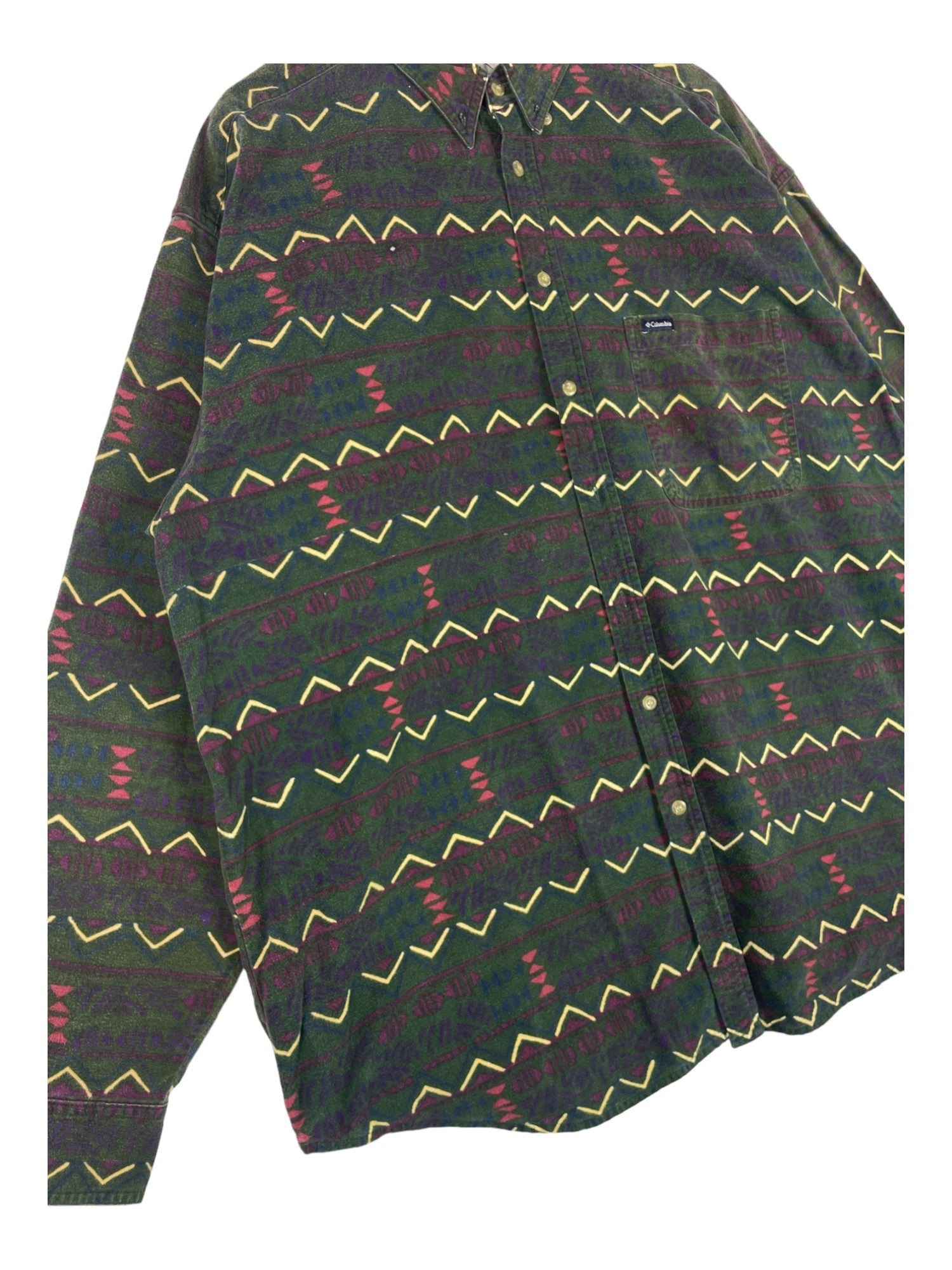 1990s Columbia Button Up Shirt