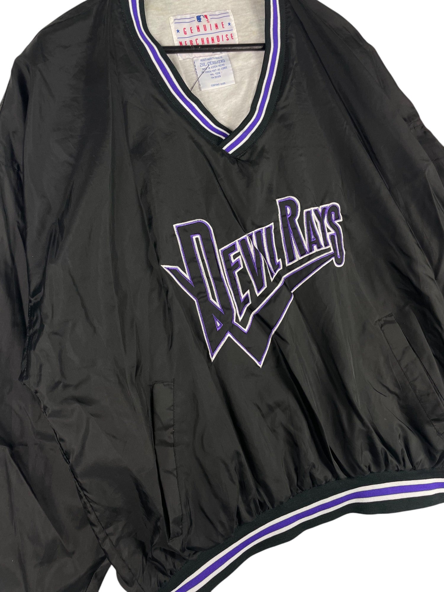 1990s Chalk Line Devil Rays Windbreaker