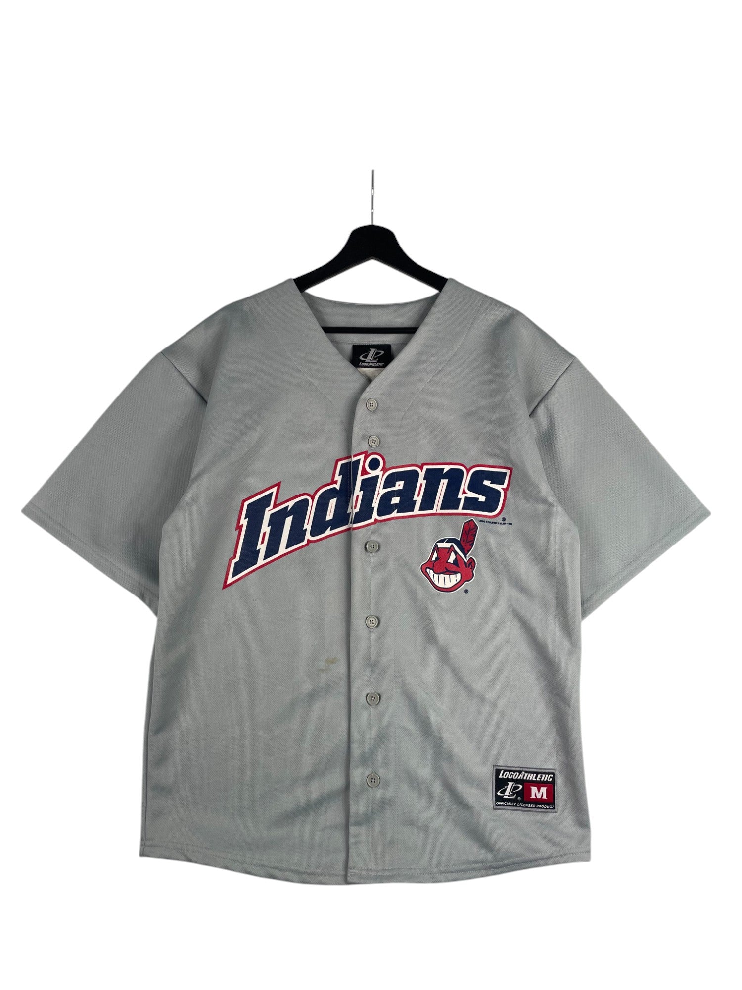 1990s Logo Athletic Indians Jersey