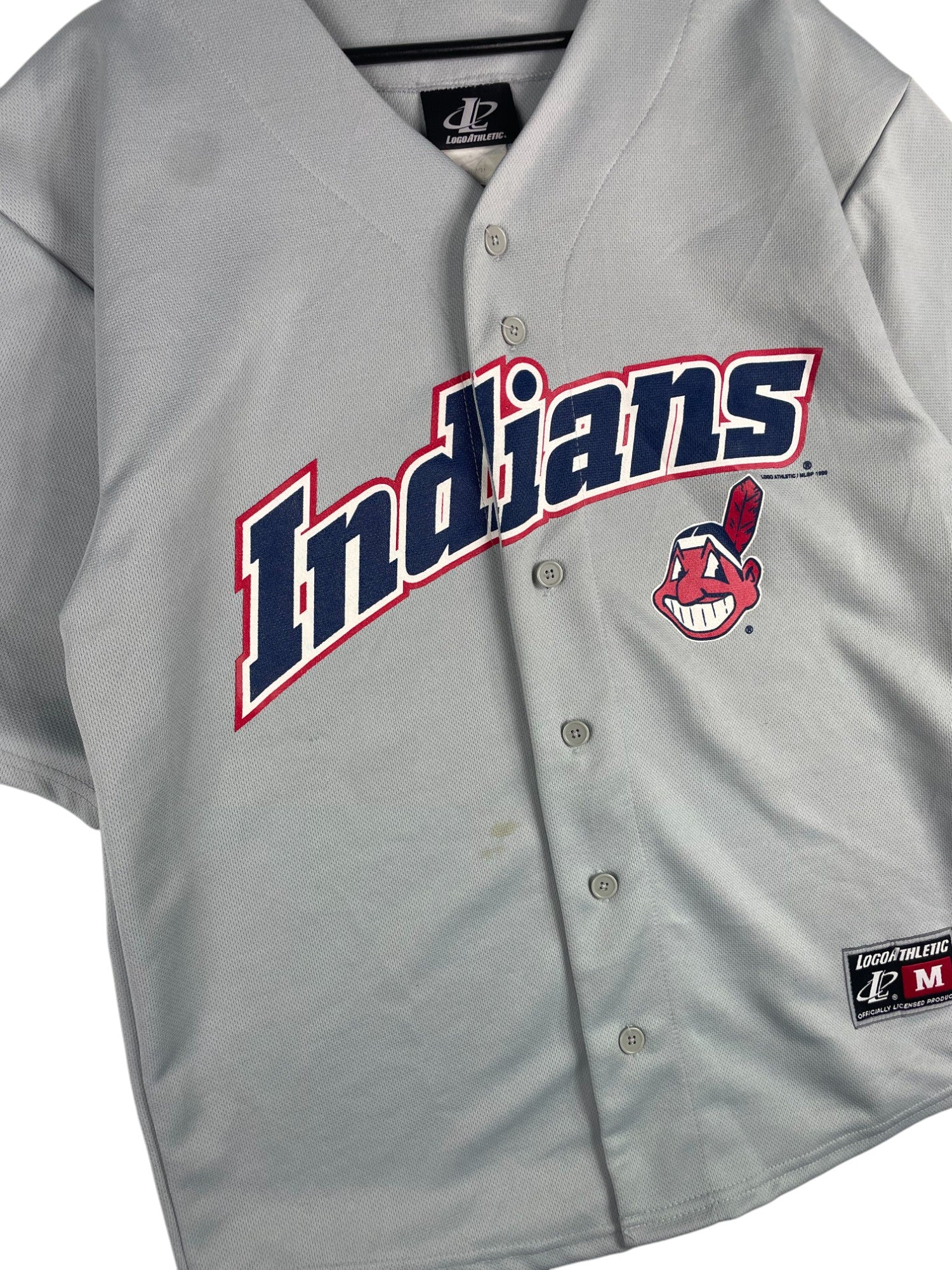1990s Logo Athletic Indians Jersey