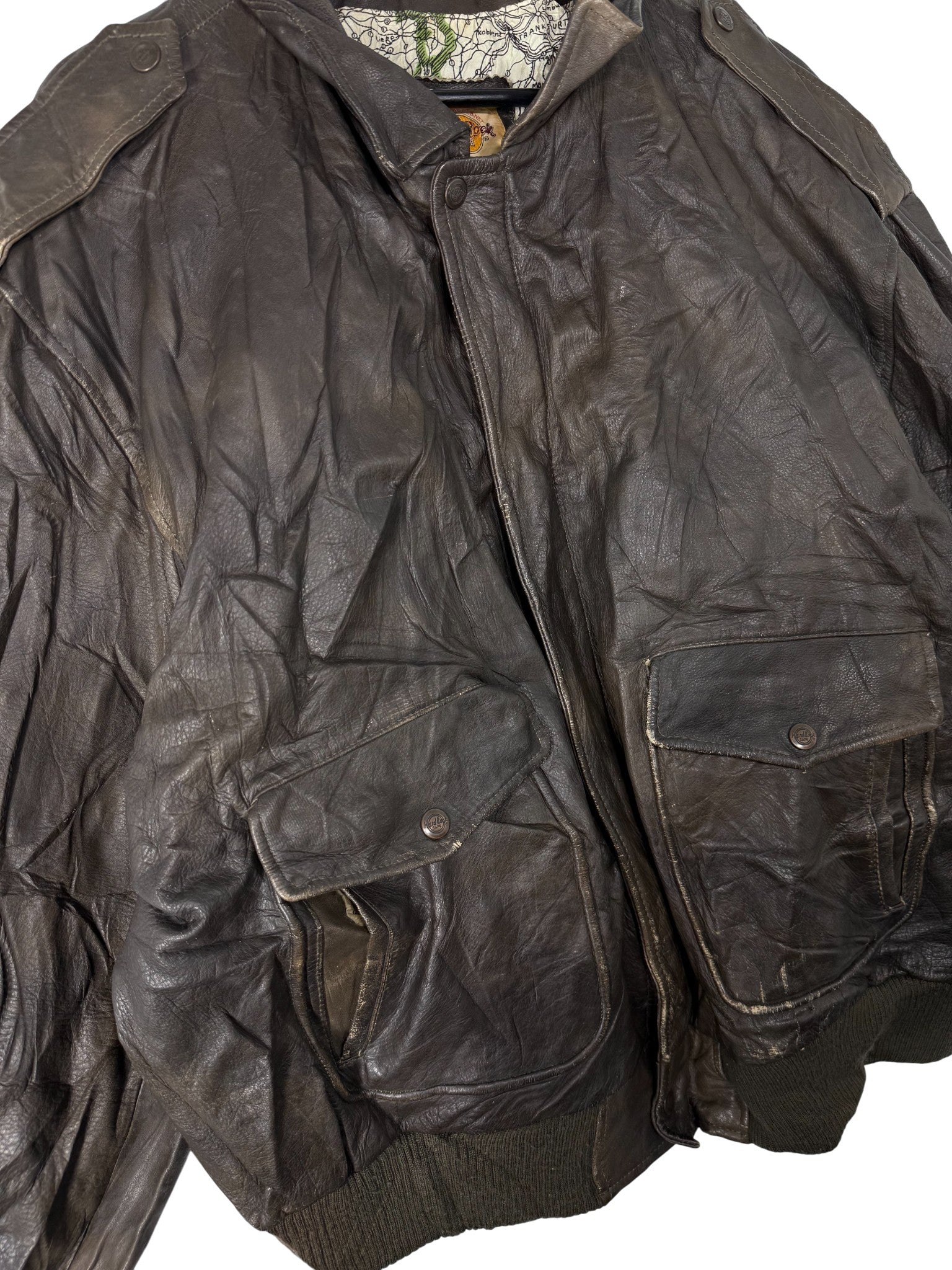 Hard Rock Cafe Leather Jacket