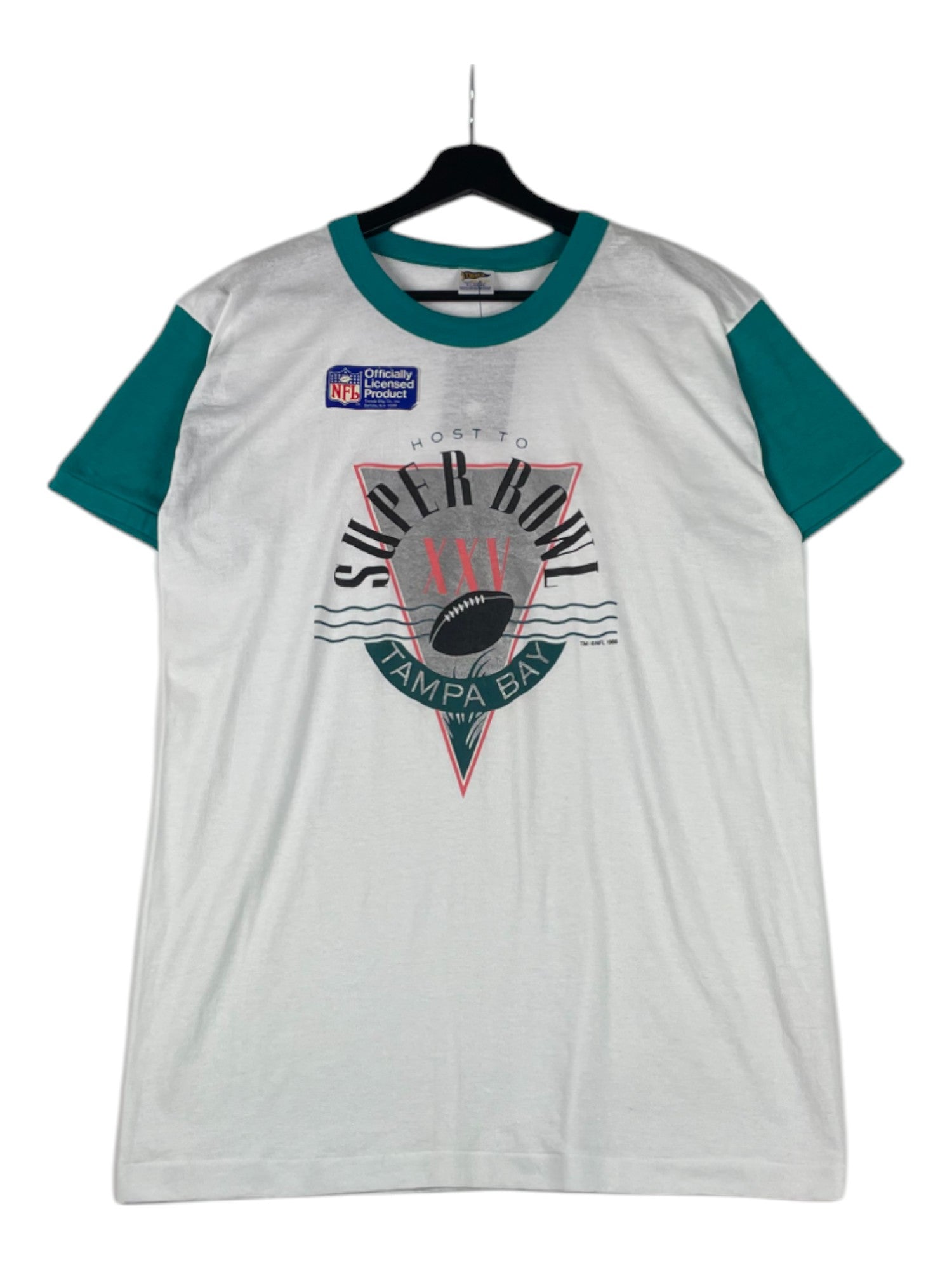 1980s Trench Super Bowl XXV T-Shirt