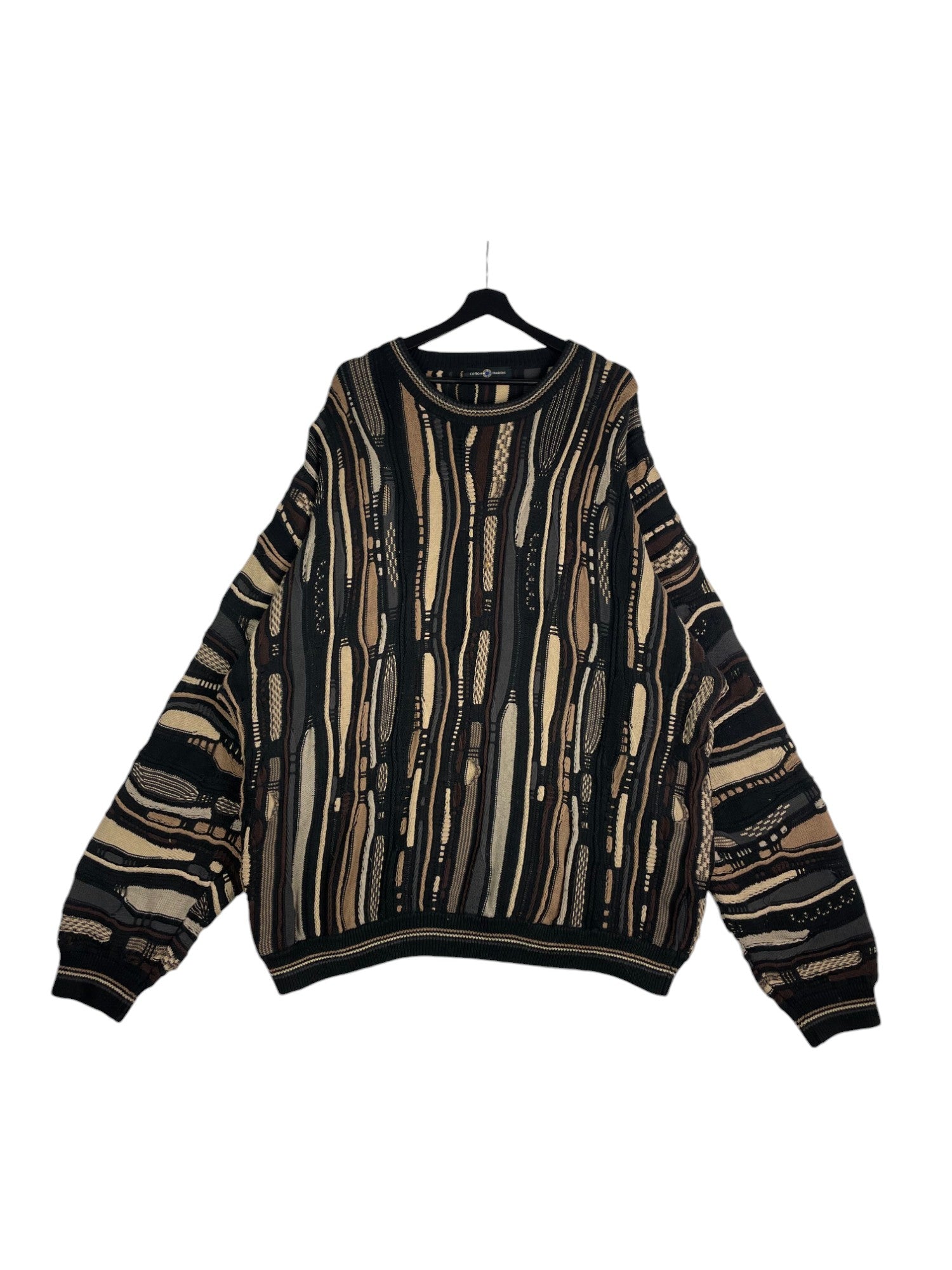 1990s Cotton Traders 3D Knit Sweater
