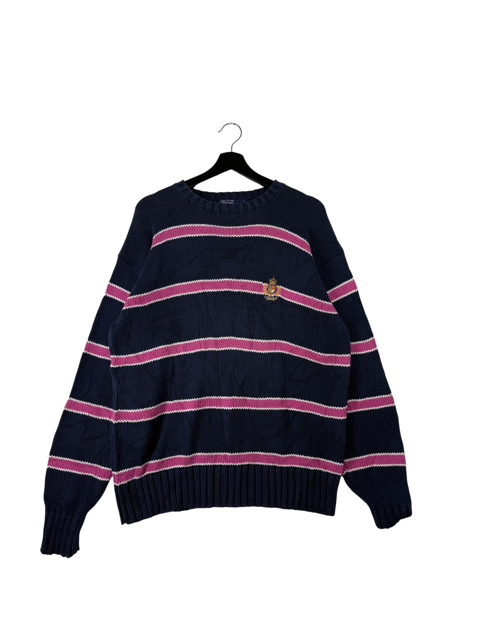 1990s Polo Ralph Lauren Striped Sweater