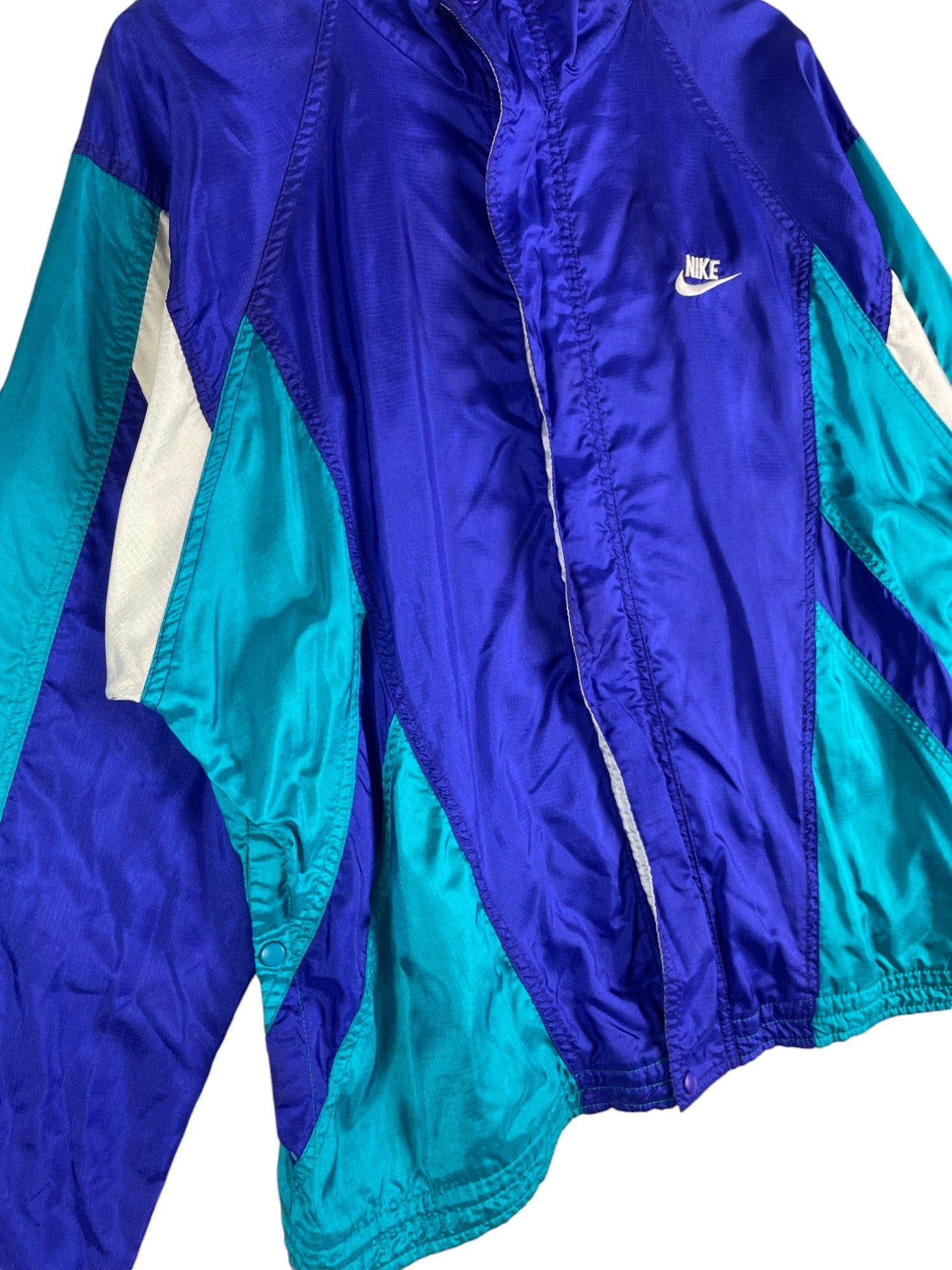 1990s Nike Colorblock Windbreaker Jacket