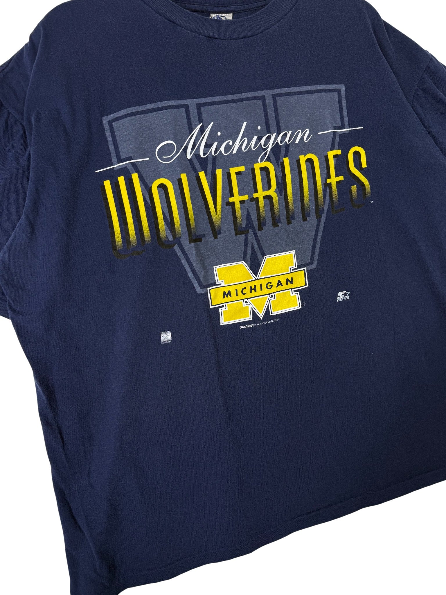 1990s Starter Michigan Wolverines T-Shirt