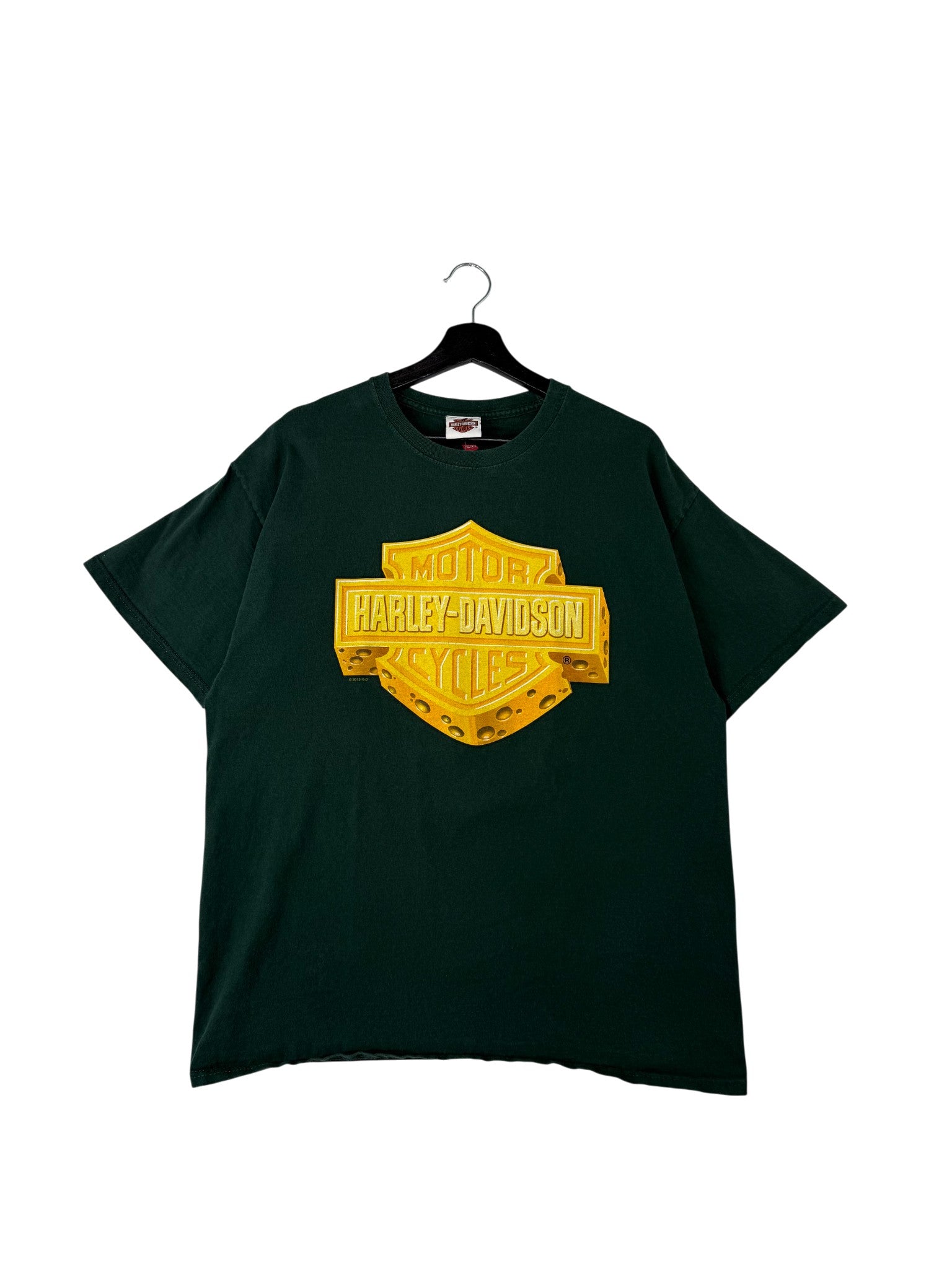 2010s Harley Davidson Cheesehead T-Shirt