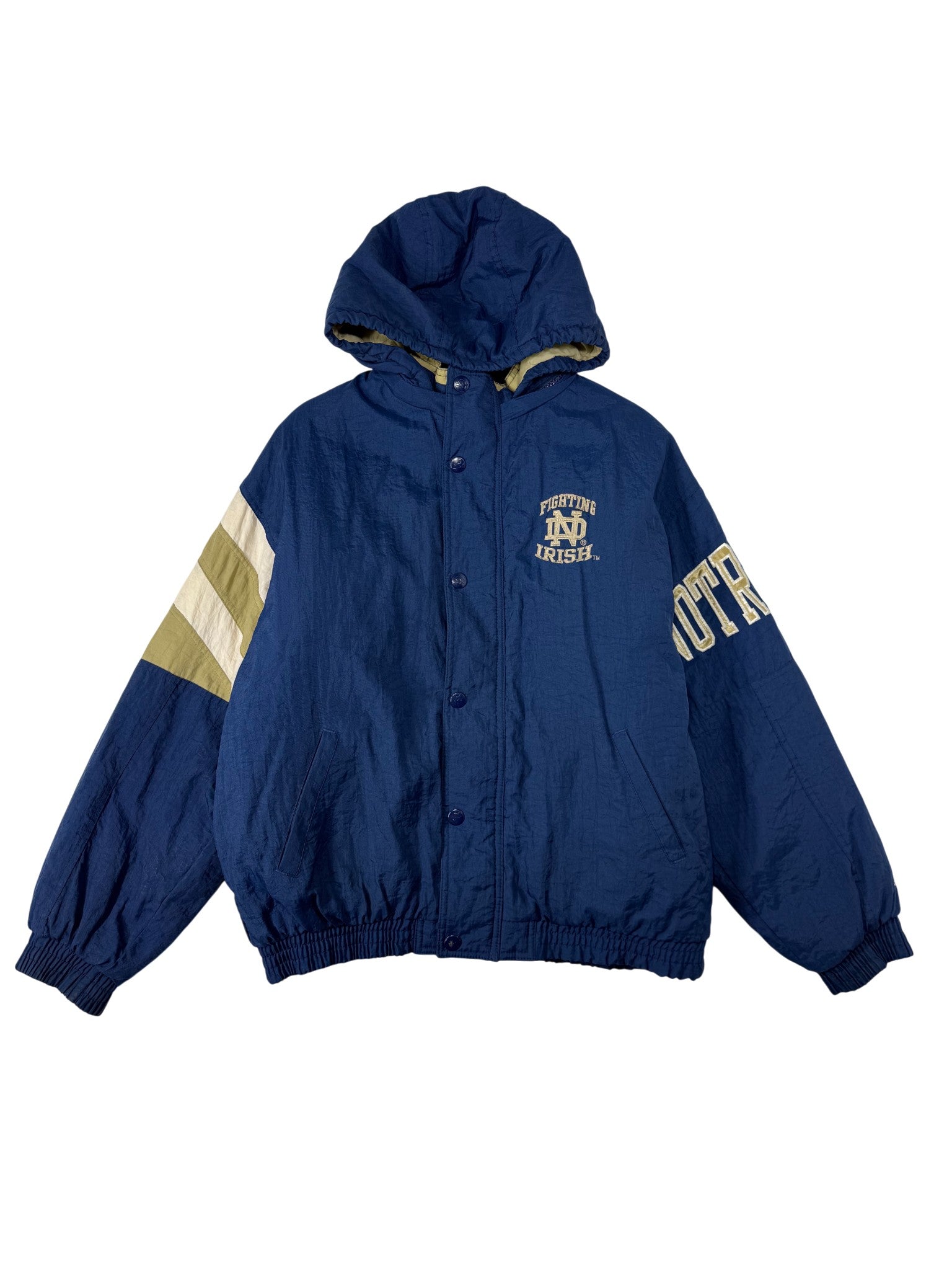 1990s Starter Notre Dame Windbreaker