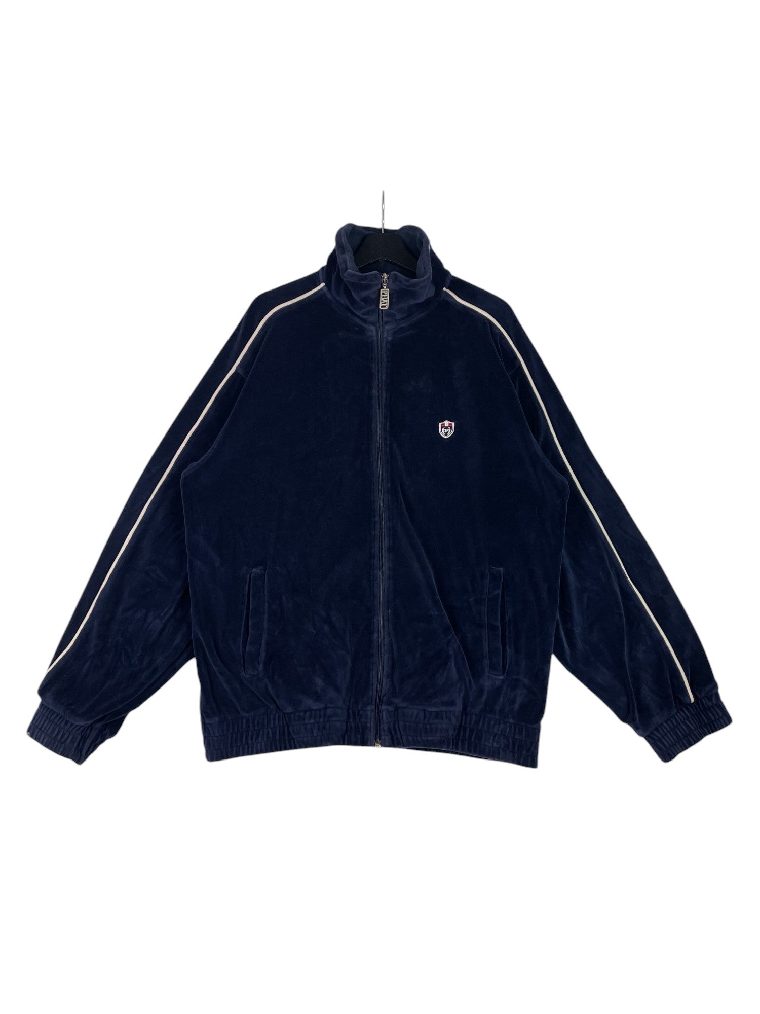 2000s Phat Farm Velour Track Jacket