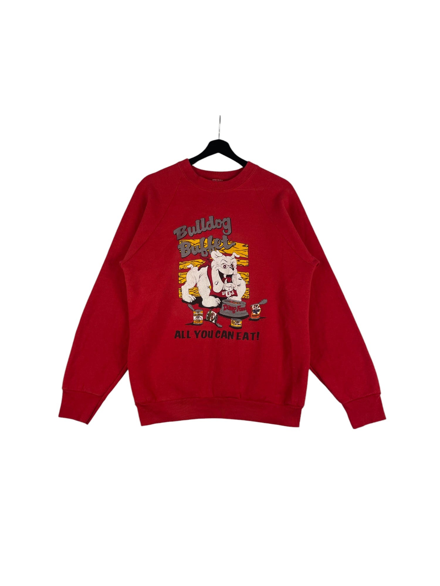 1990s Vintage Bulldog Buffet Sweatshirt