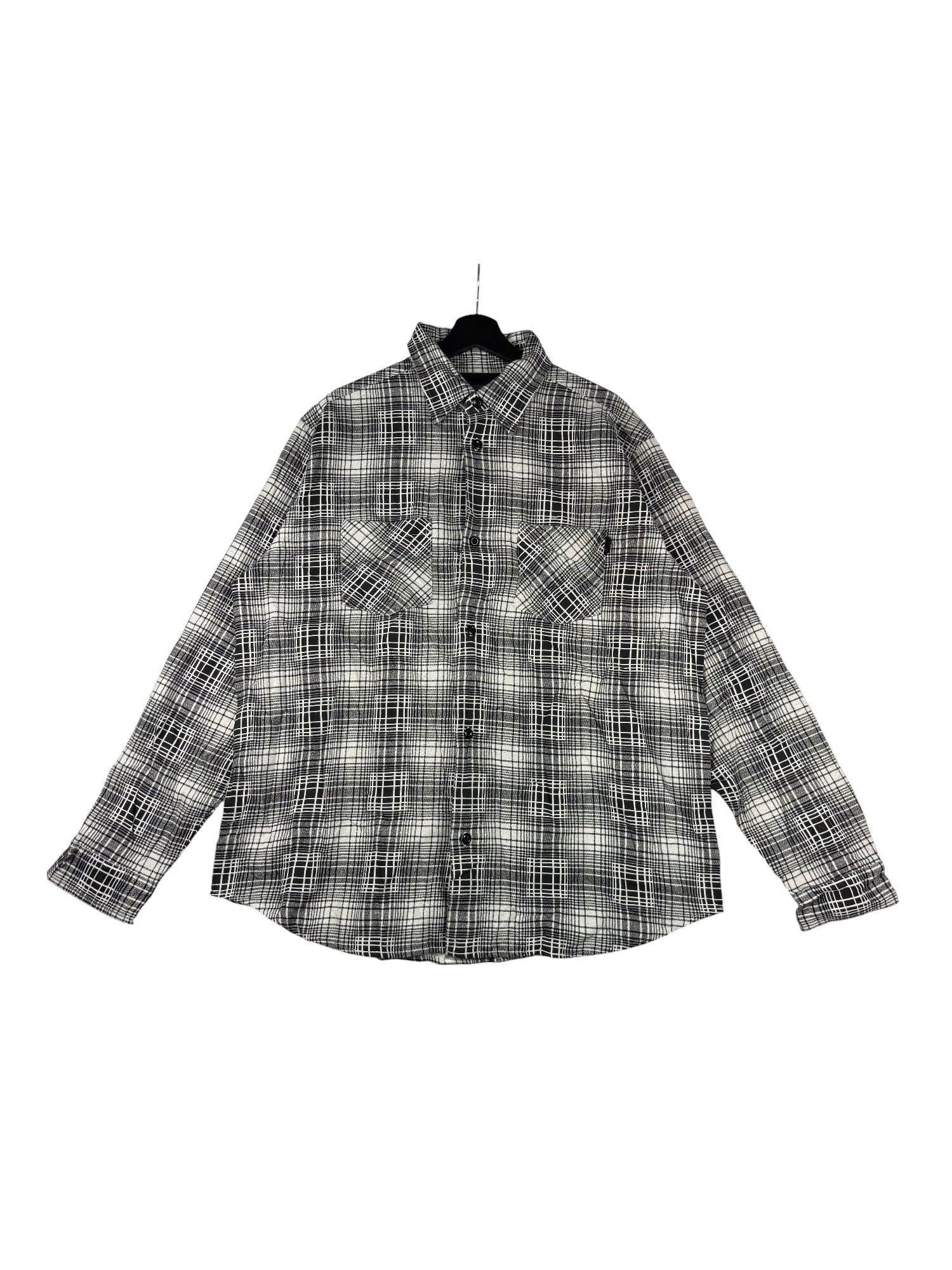 2000s Stüssy Plaid Button Up Shirt
