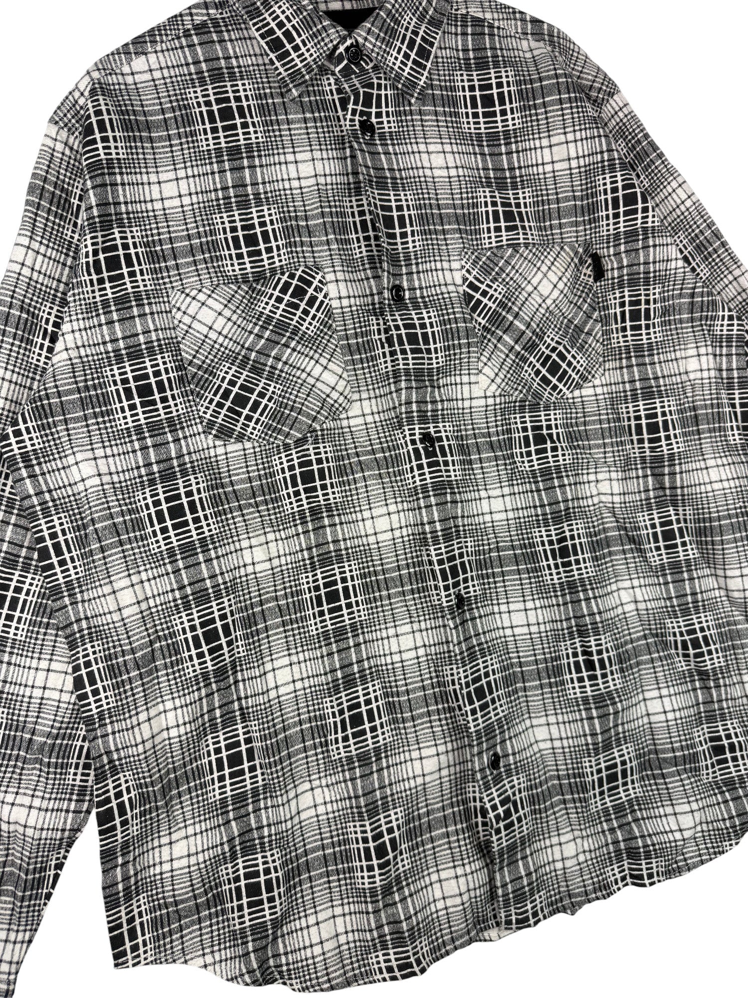 2000s Stüssy Plaid Button Up Shirt