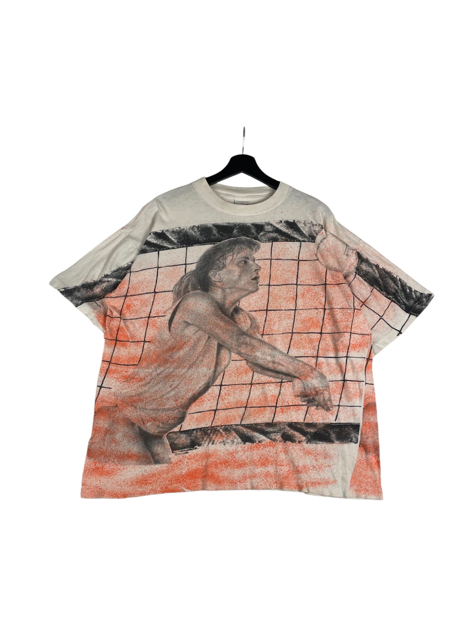 1990s Volleyball Graphic T-Shirt