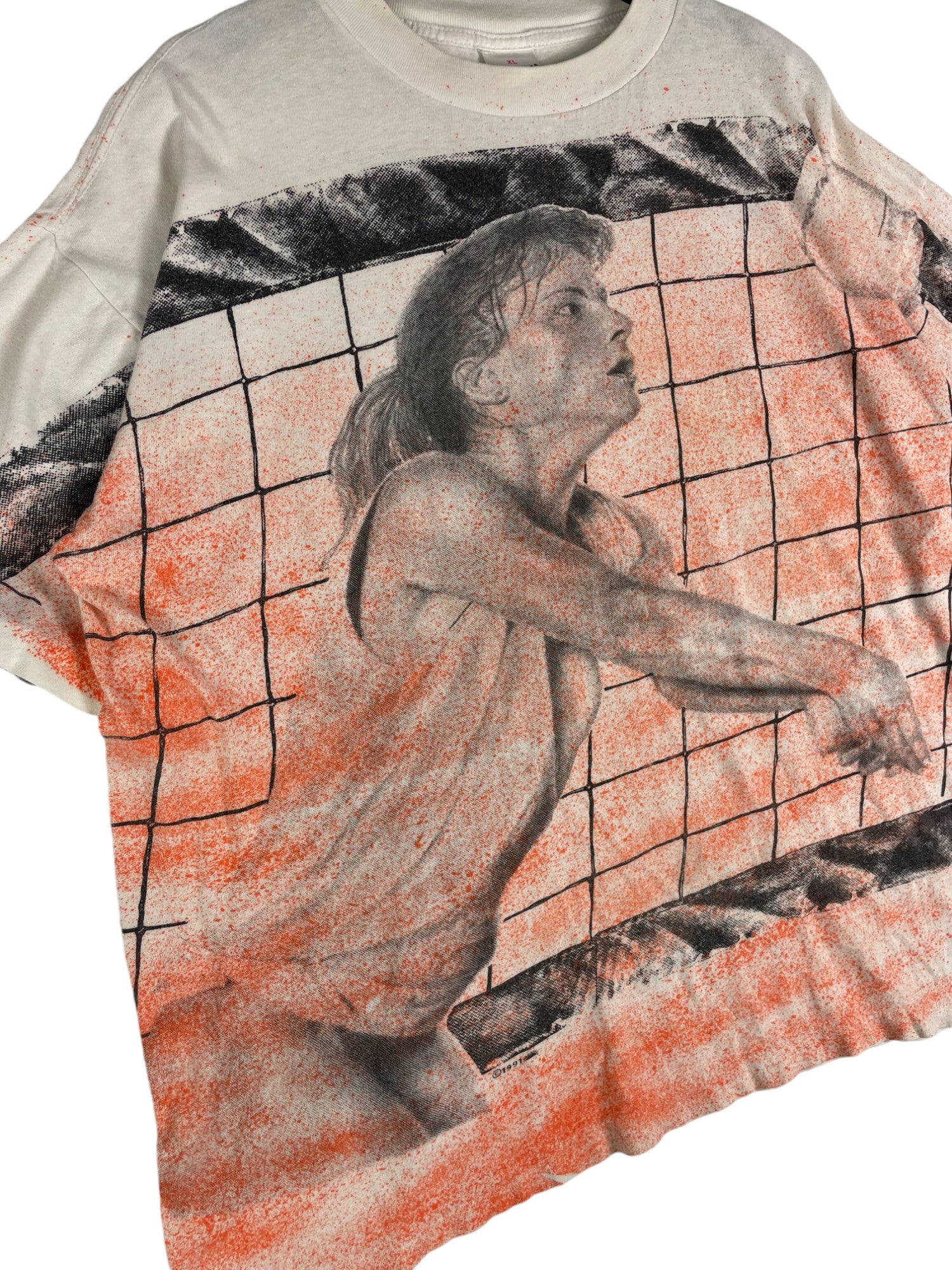 1990s Volleyball Graphic T-Shirt