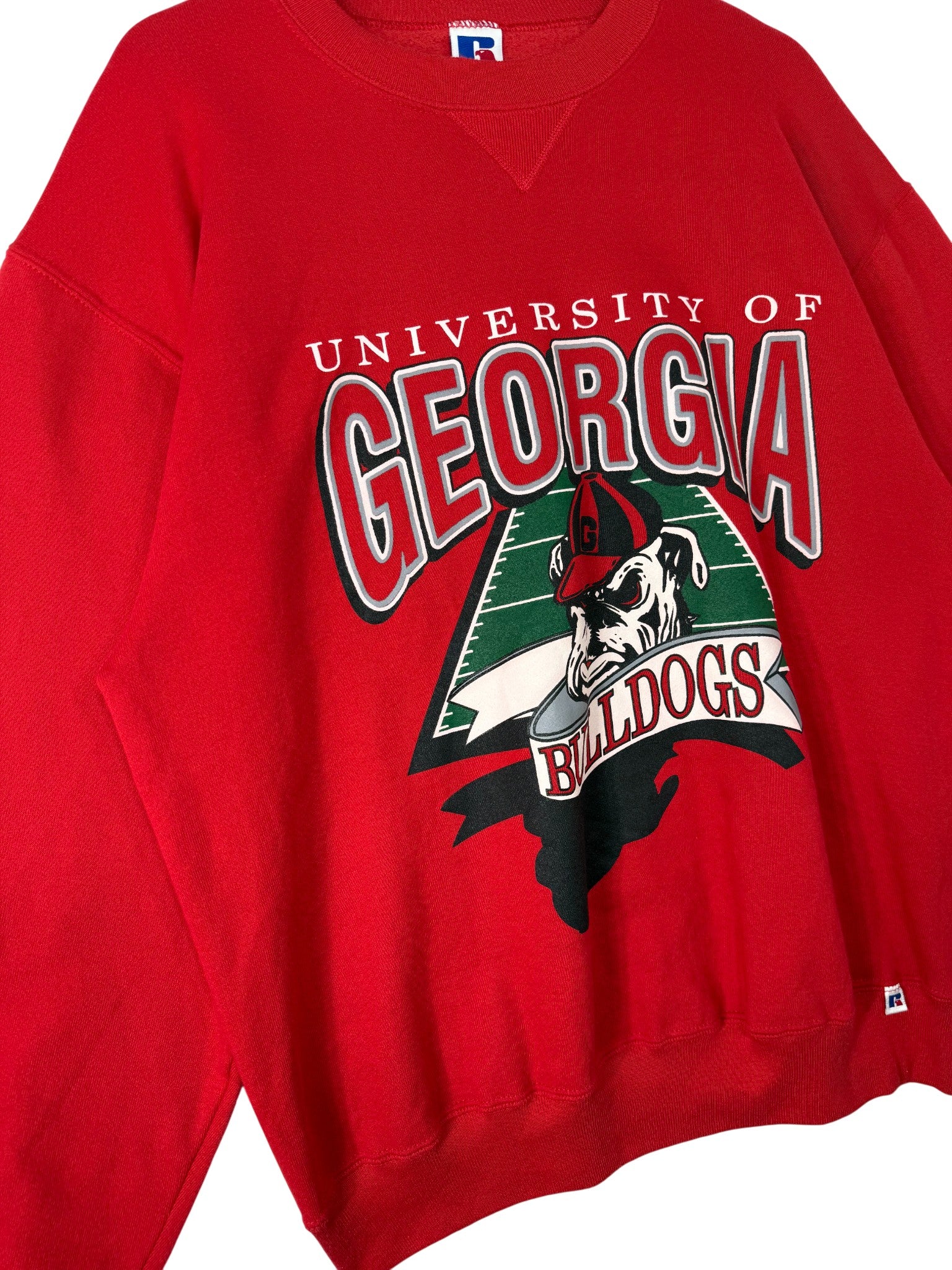 1990s Russell Athletic Georgia Sweatshirt