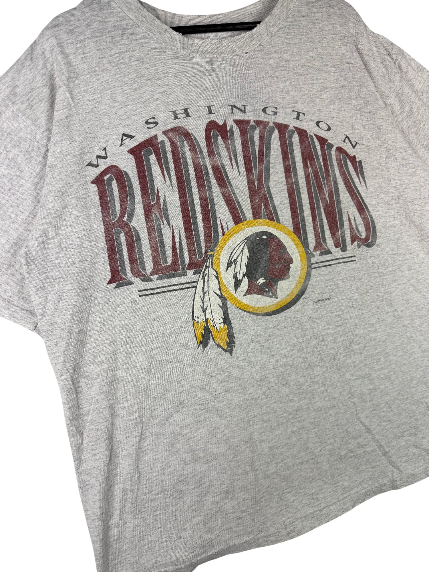 1996 Distressed Red Skins T-Shirt