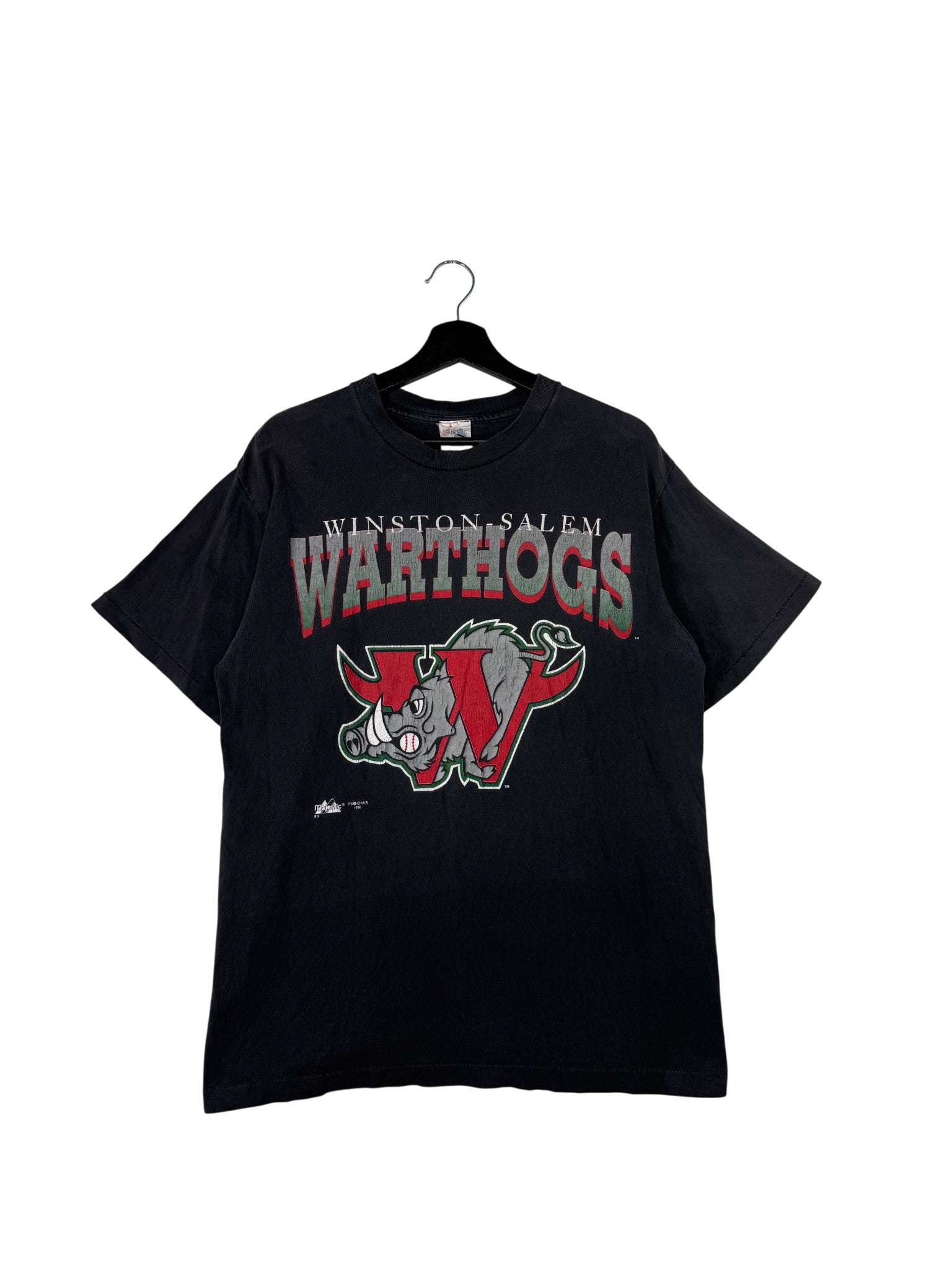 1990s Majestic Winston-Salem Warthogs T-Shirt