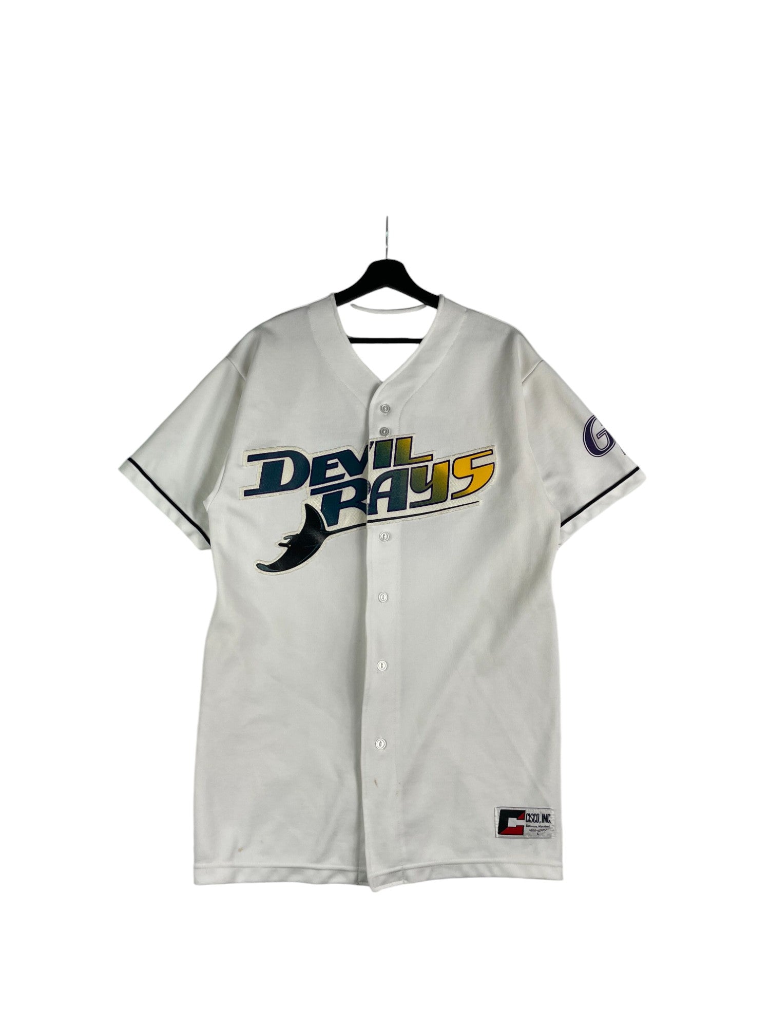 1990s Devil Rays Baseball Jersey