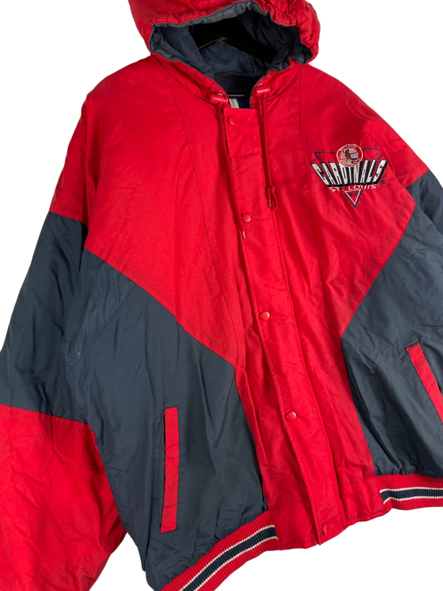 1990s Logo 7 Cardinals Bomber Jacket