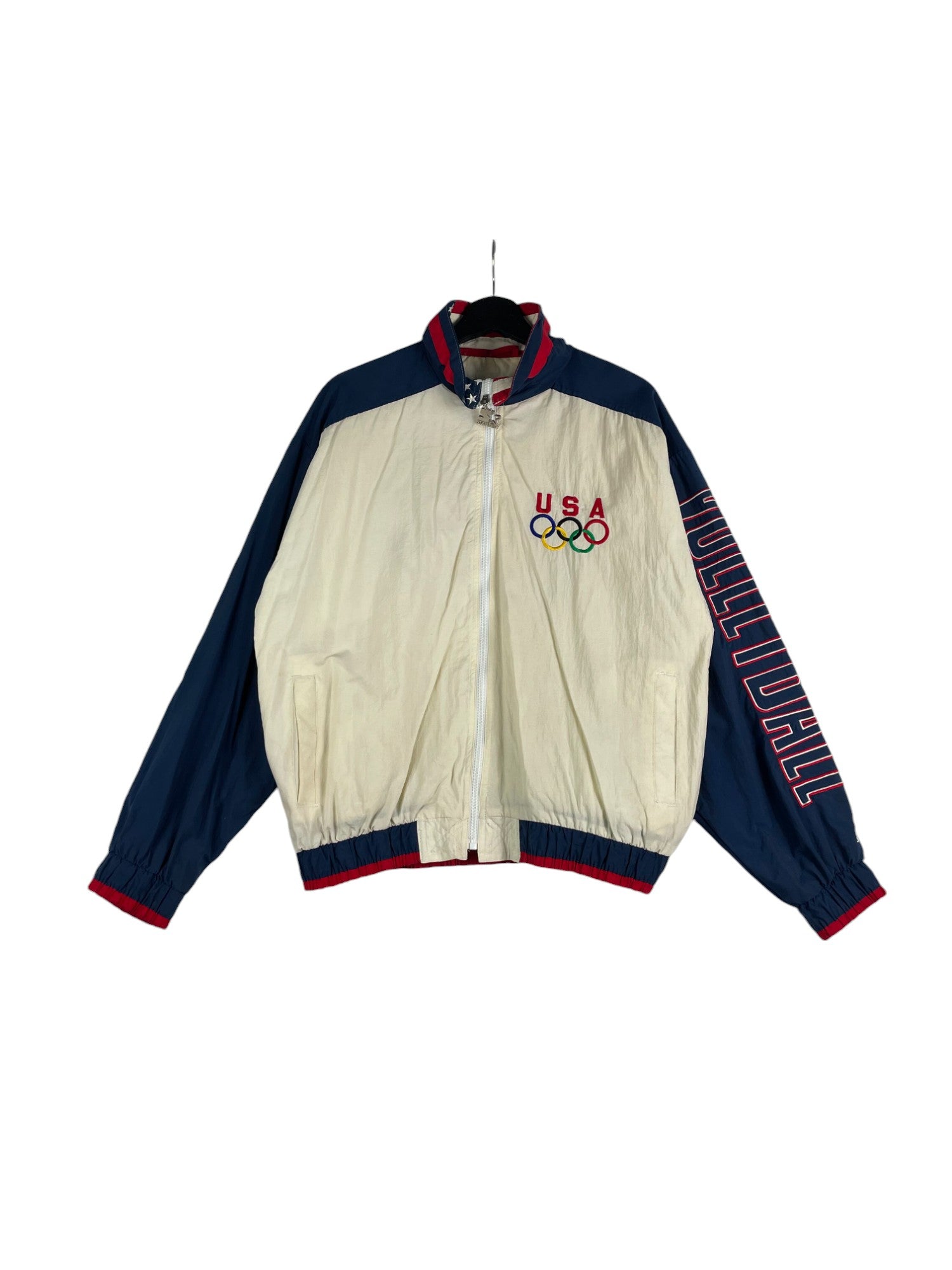 1990s Starter USA Olympic Volleyball Jacket