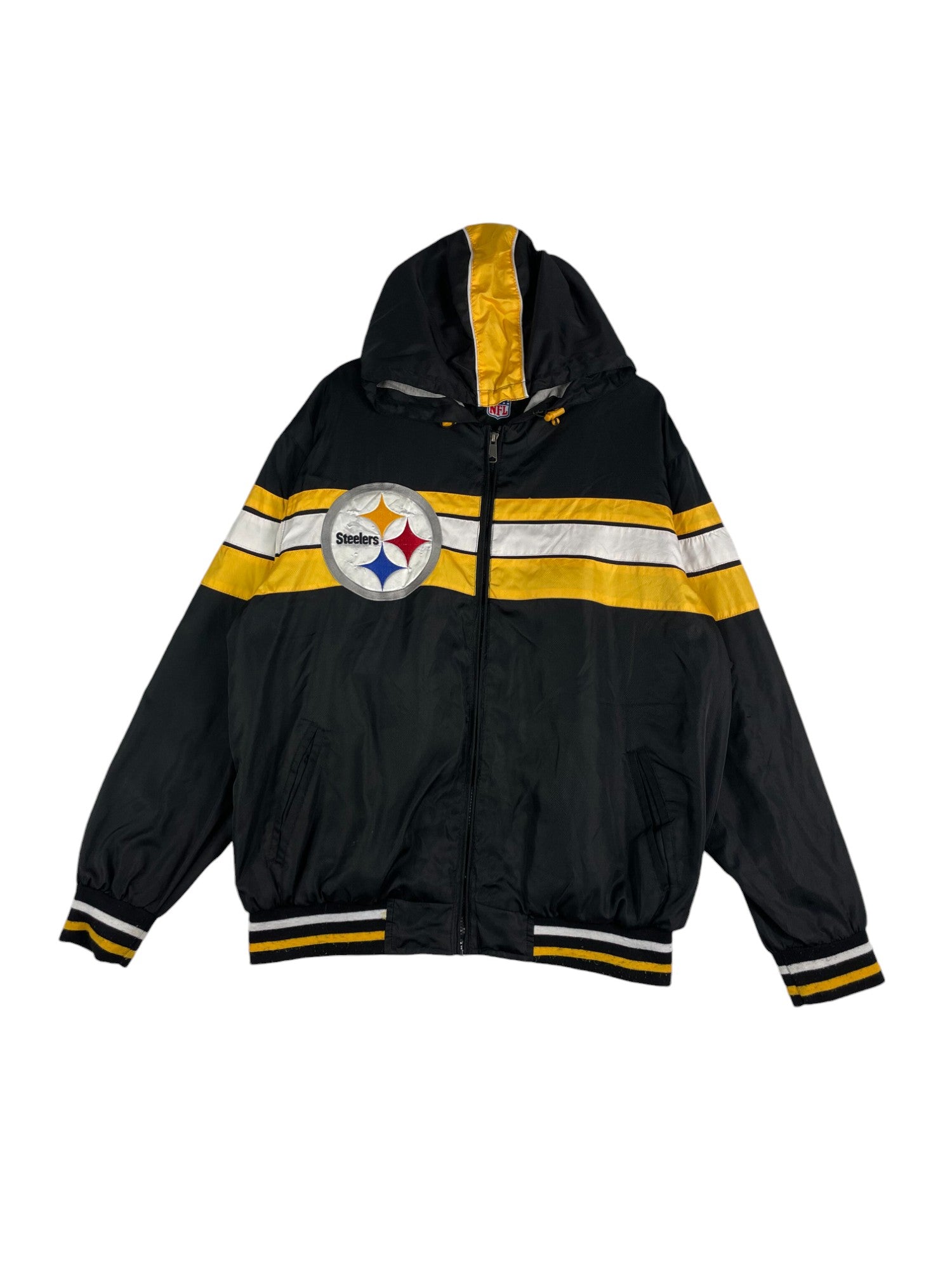 2000s NFL Steelers Windbreaker Jacket