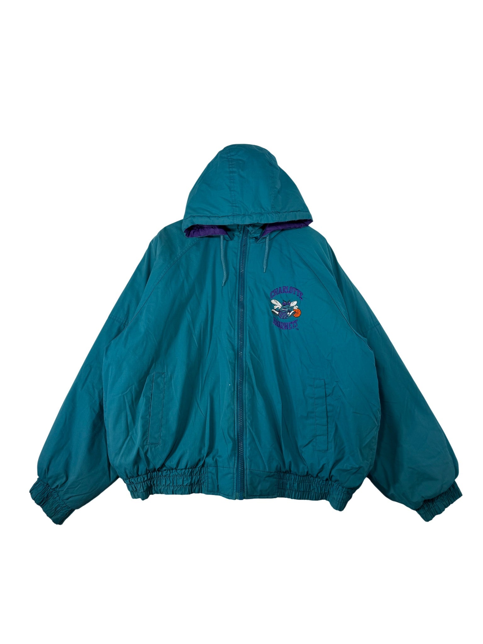 1990s Charlotte Hornets Windbreaker