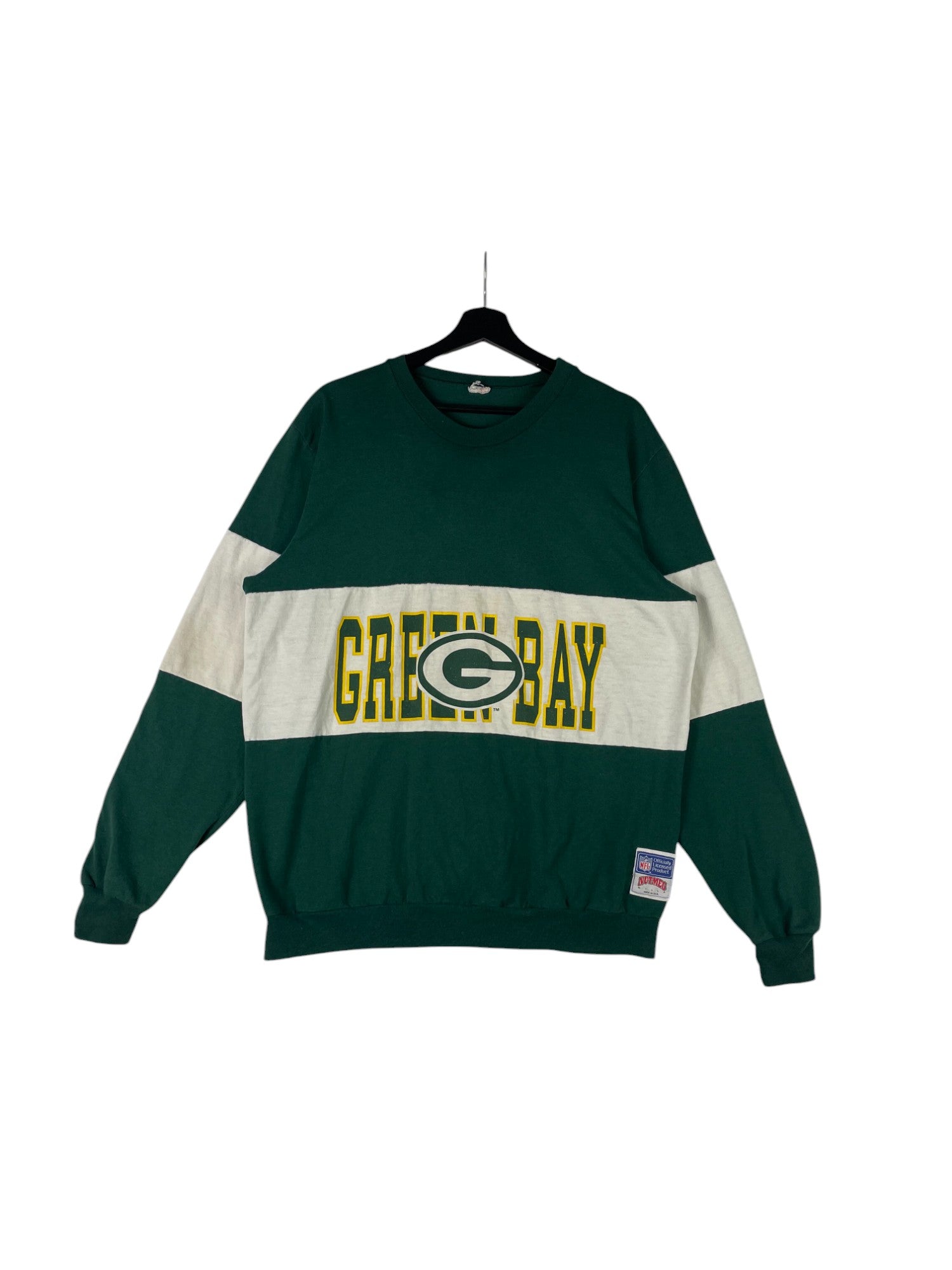 1990s Nutmeg Green Bay Packers Sweatshirt