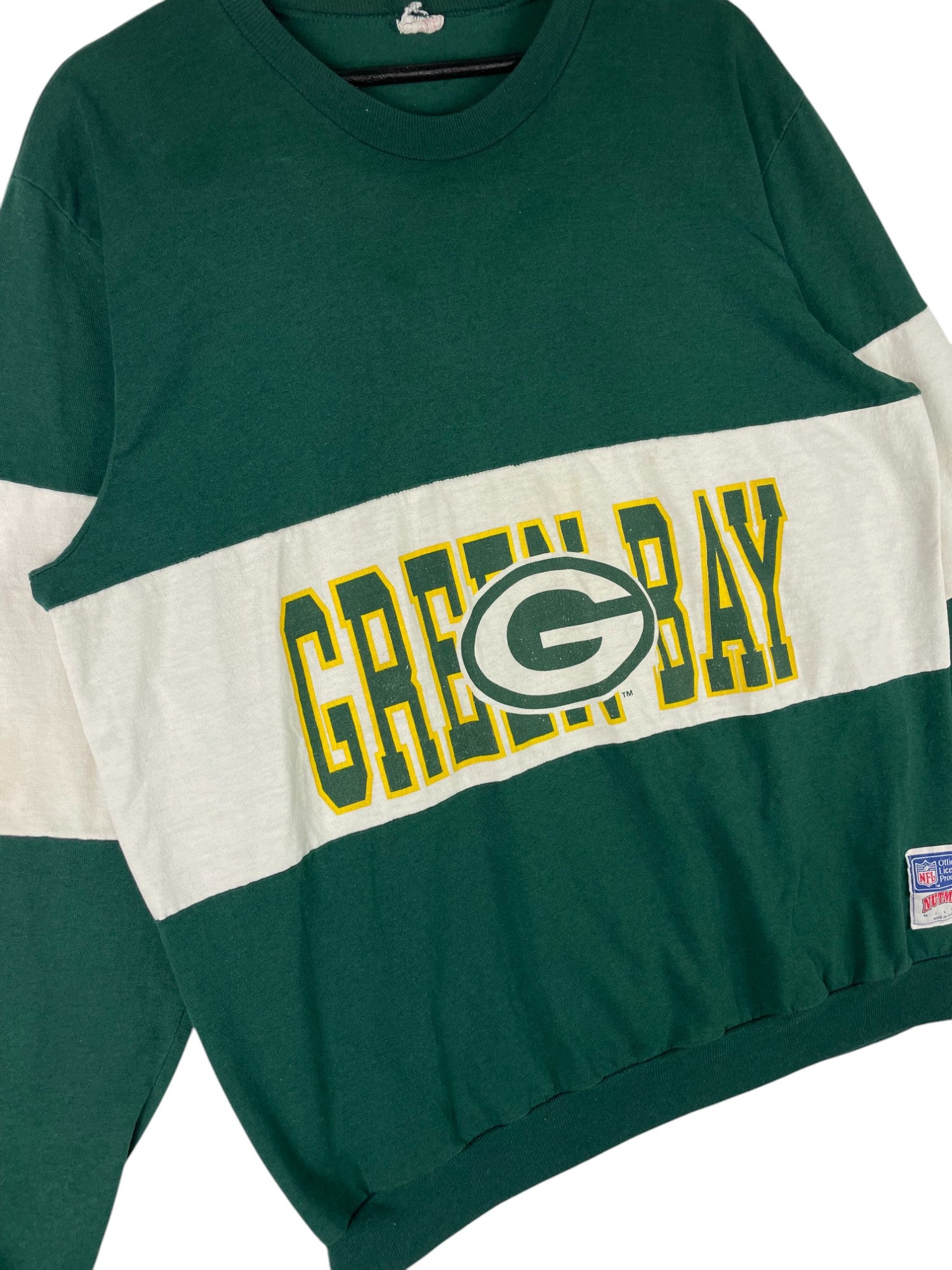 1990s Nutmeg Green Bay Packers Sweatshirt
