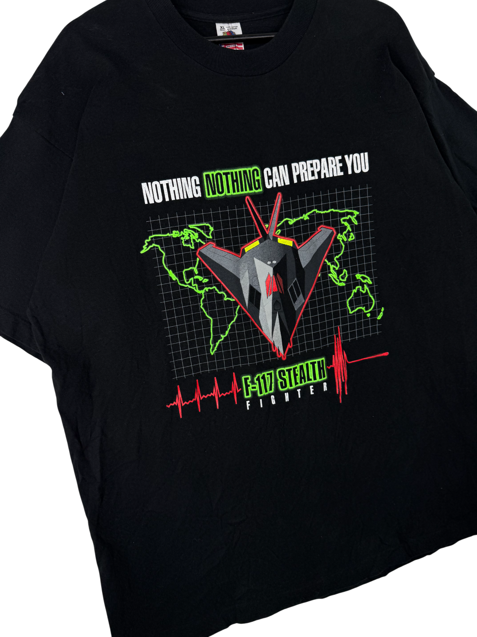 1990s F-117 Stealth Fighter T-Shirt