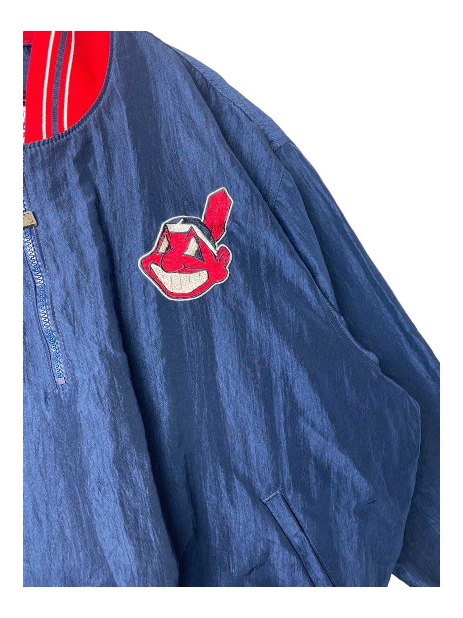 1990s Starter Cleveland Indians Windbreaker