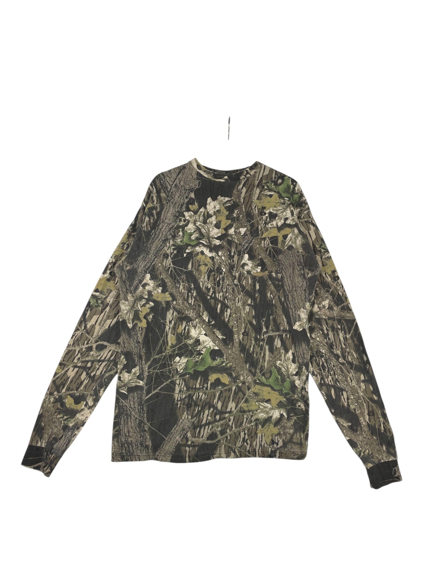 1990s Mossy Oak Camo Long Sleeve Tee
