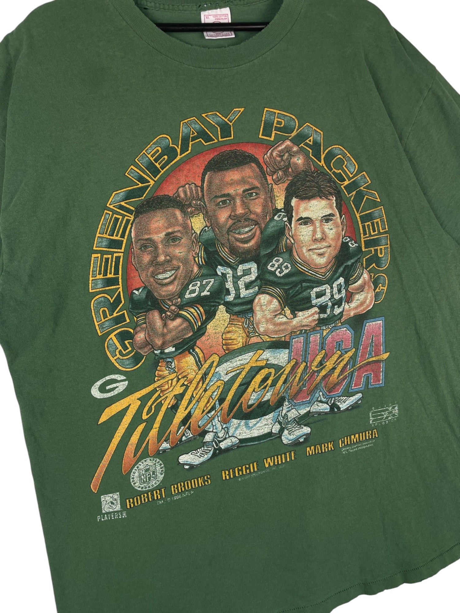 1996 Bubblehead Packers T-Shirt