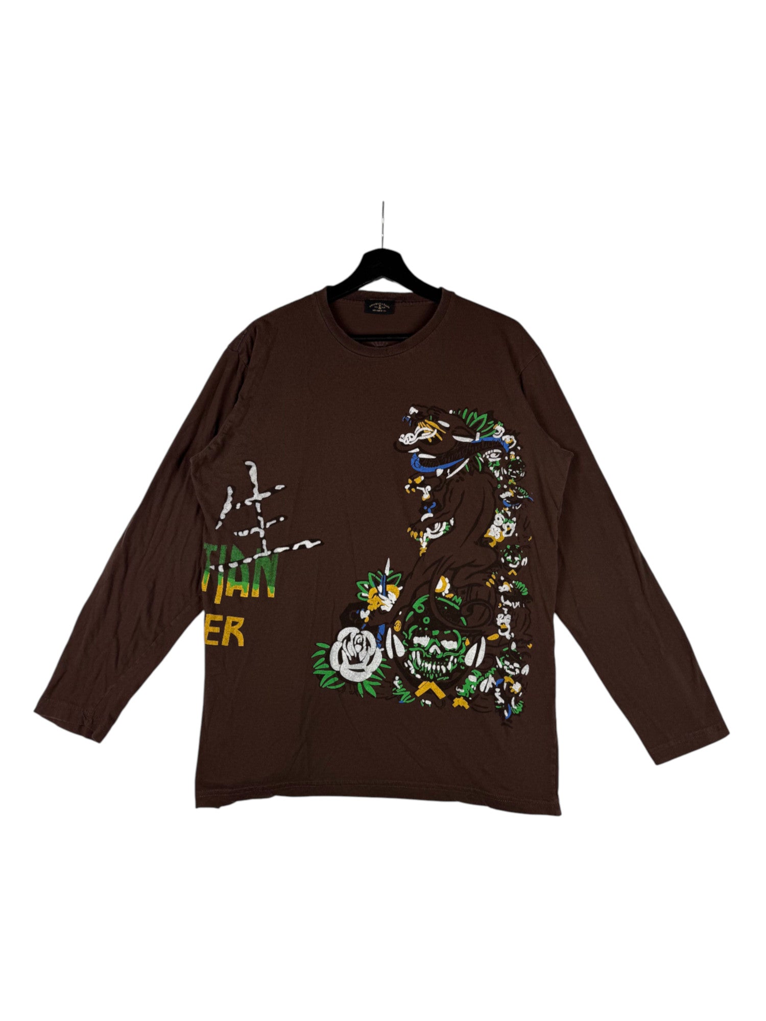2000s Christian Audigier Long Sleeve Tee