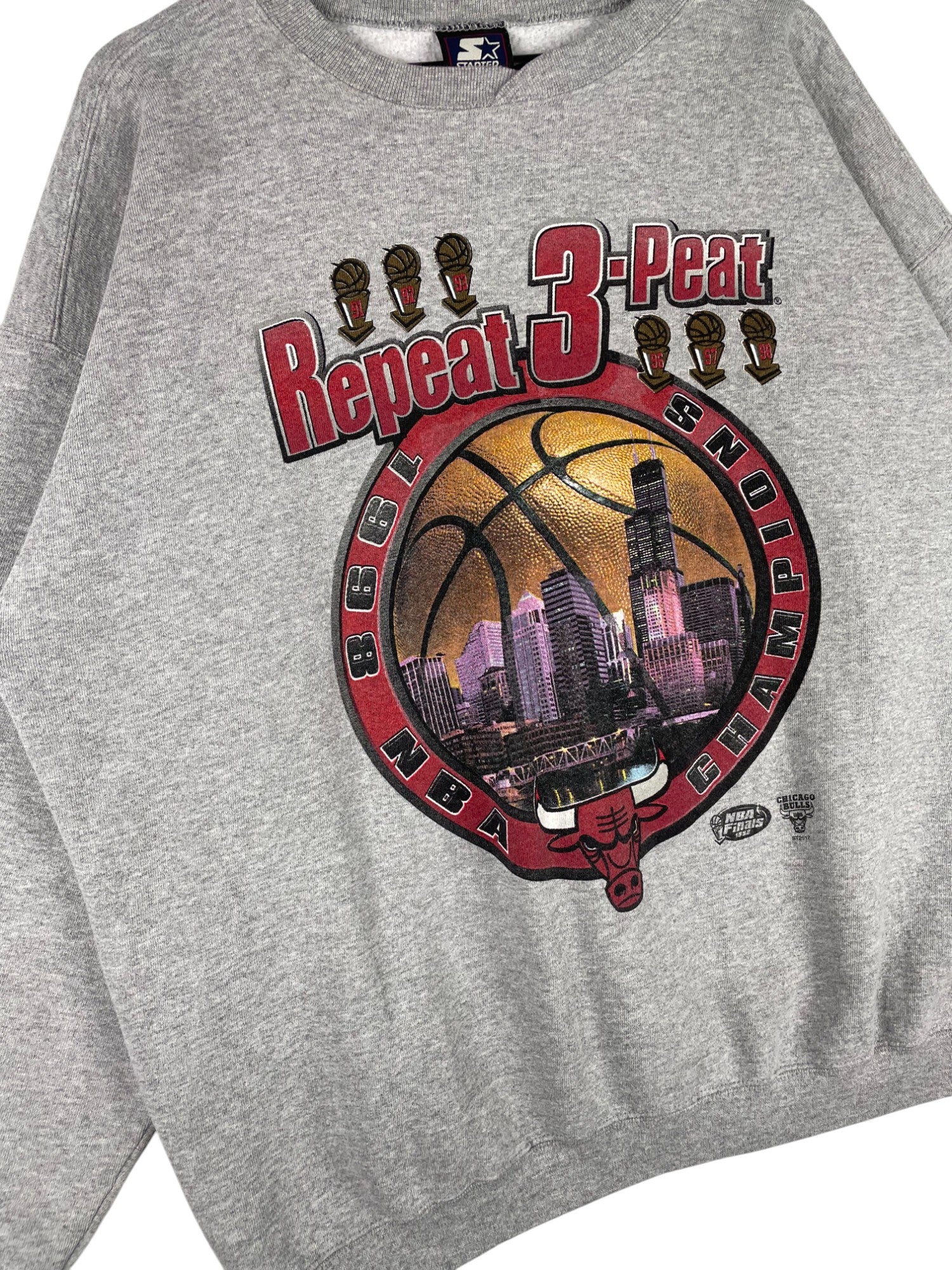 Chicago Bulls Starter Crewneck