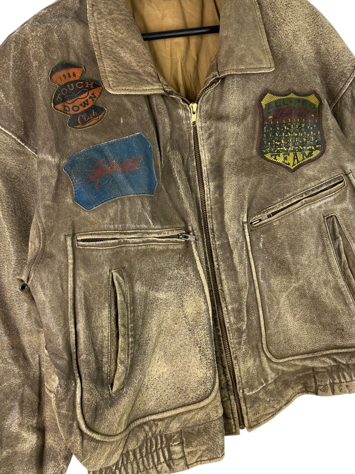 Vintage New York Giants Letter 1988 Jacket
