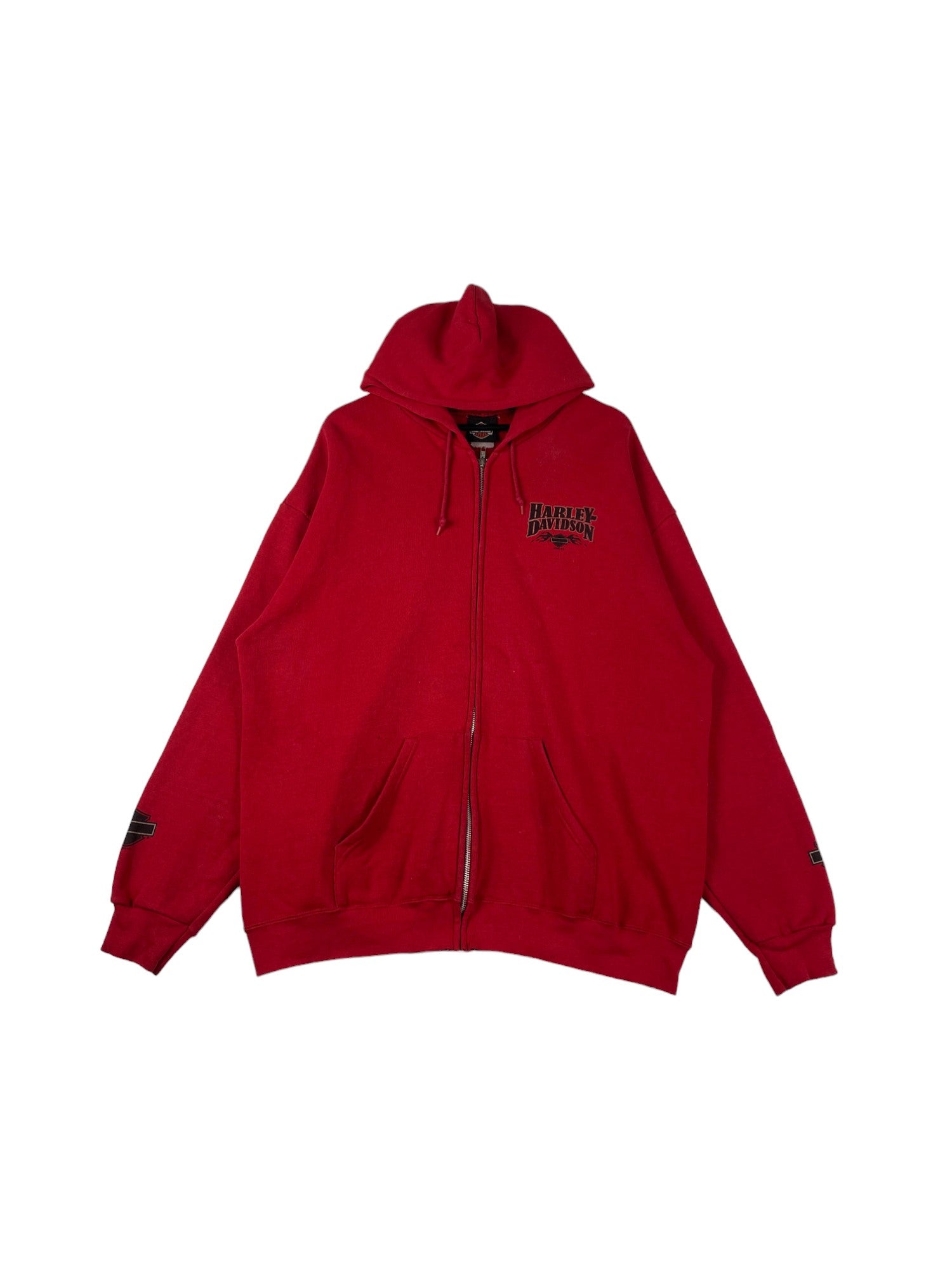 2000s Harley-Davidson Biker Zip-Up Hoodie