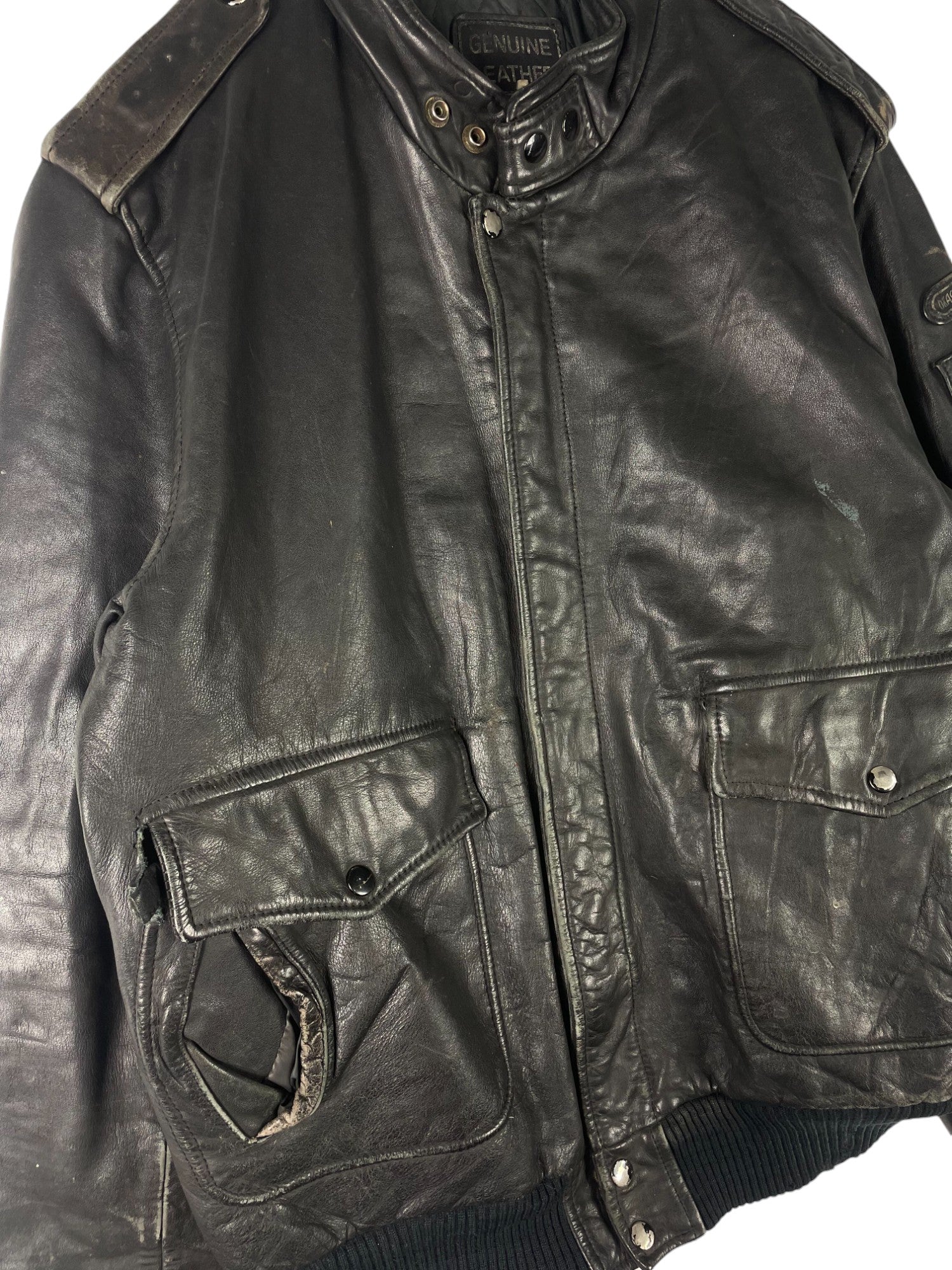 Harley-Davidson Distressed Aviator Jacket